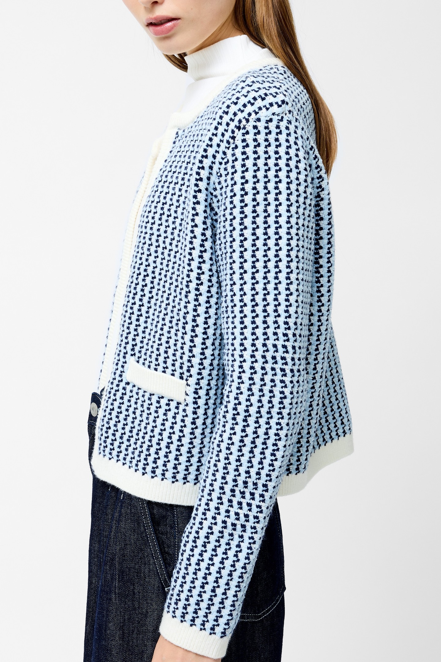 NOAR CARDIGAN BLUE 3