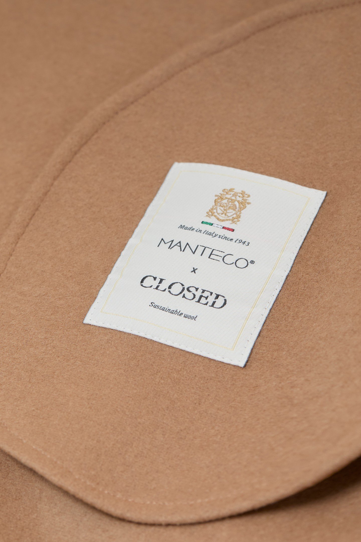 DOUBLE BREASTED COAT JACKET BISCOTTI BROWN 8