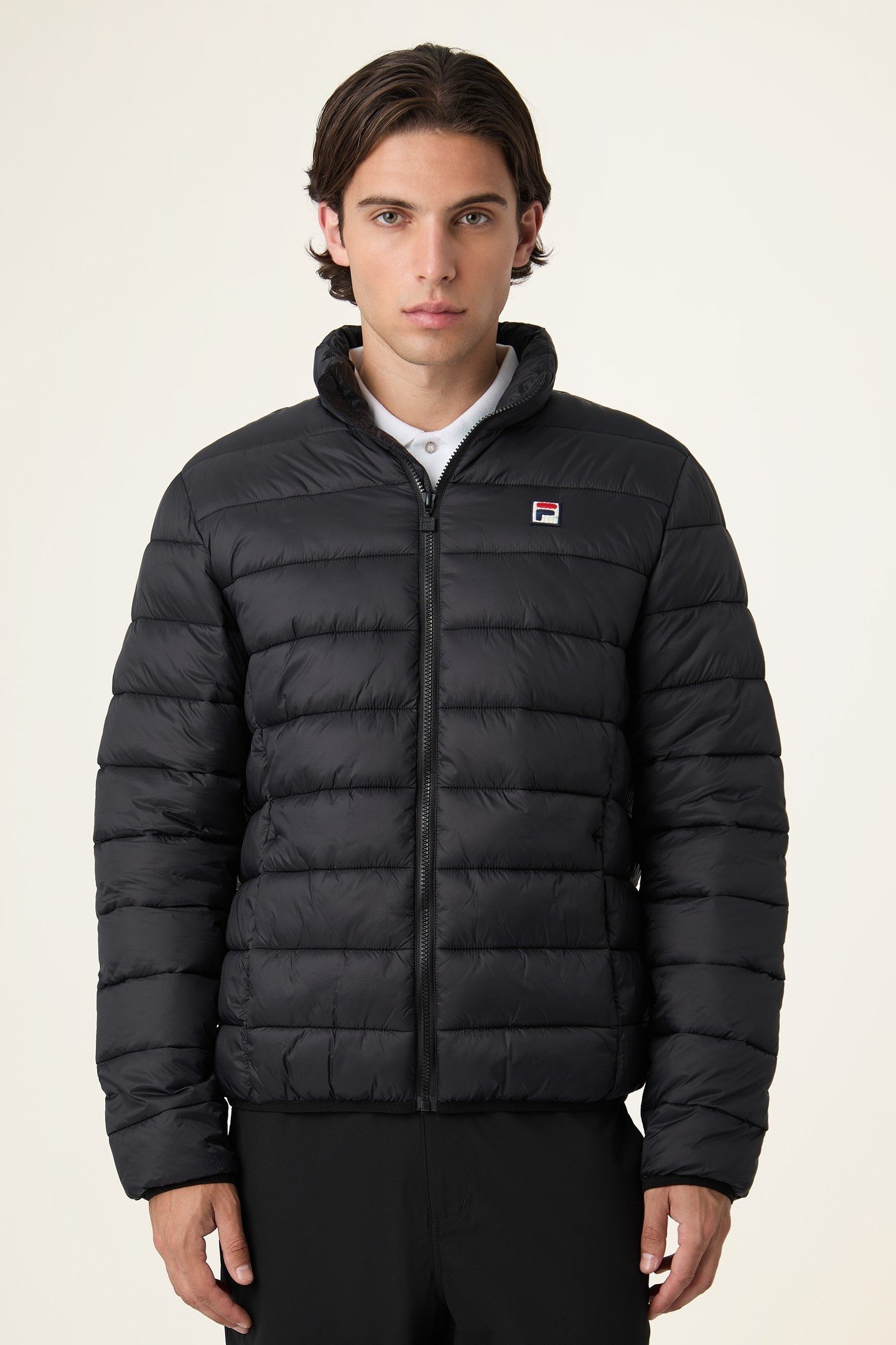 MILANO REGULAR THIN PUFFER JACKET BLACK 1