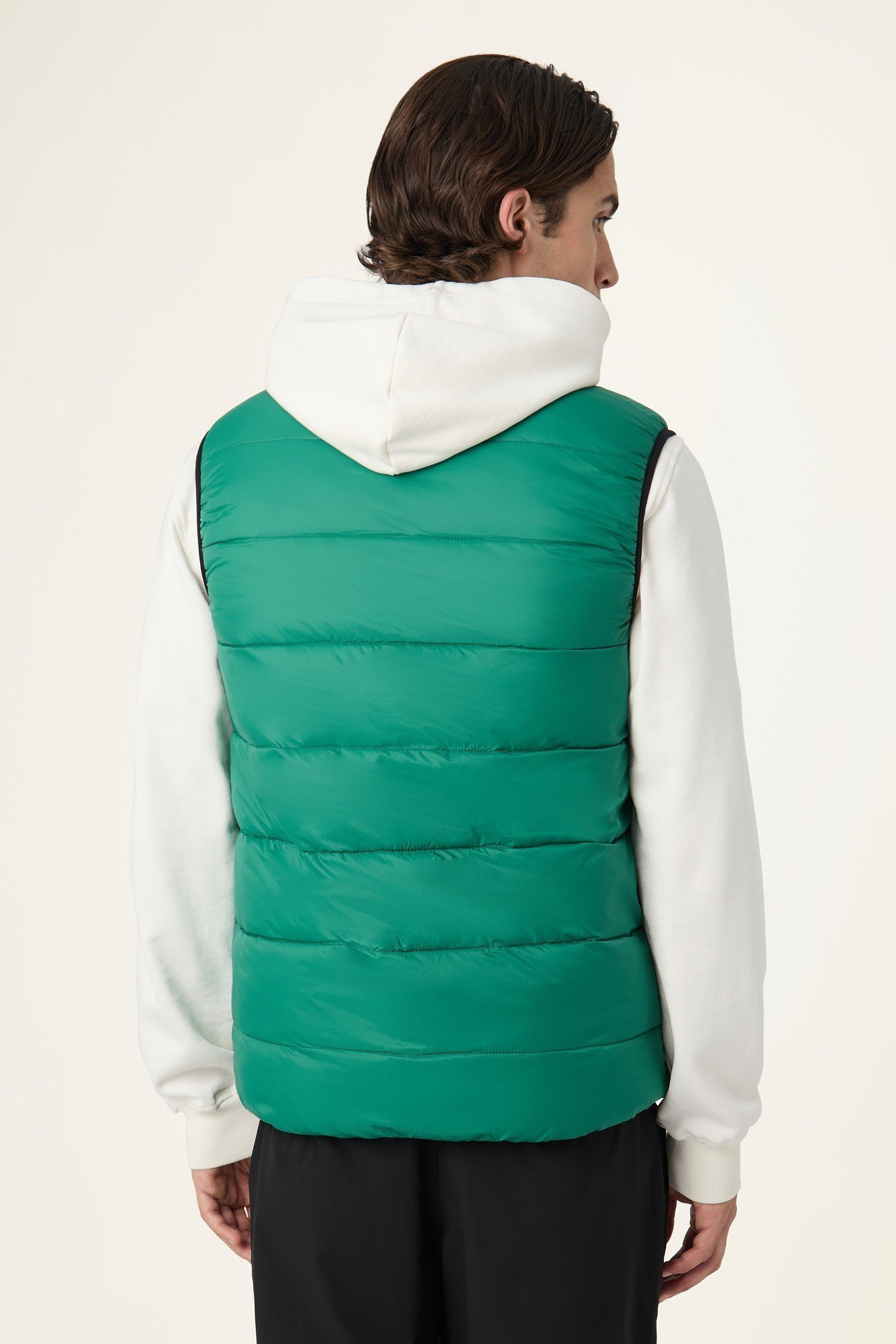 MILANO REGULAR REVERSIBLE LIGHTWEIGHT VEST BLACK 6