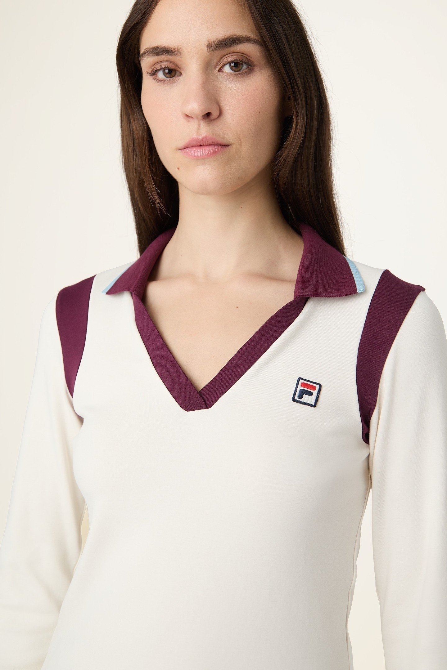 ADRIANO SLIM JOHNNY COLLAR TOP EGRET-FIG 7