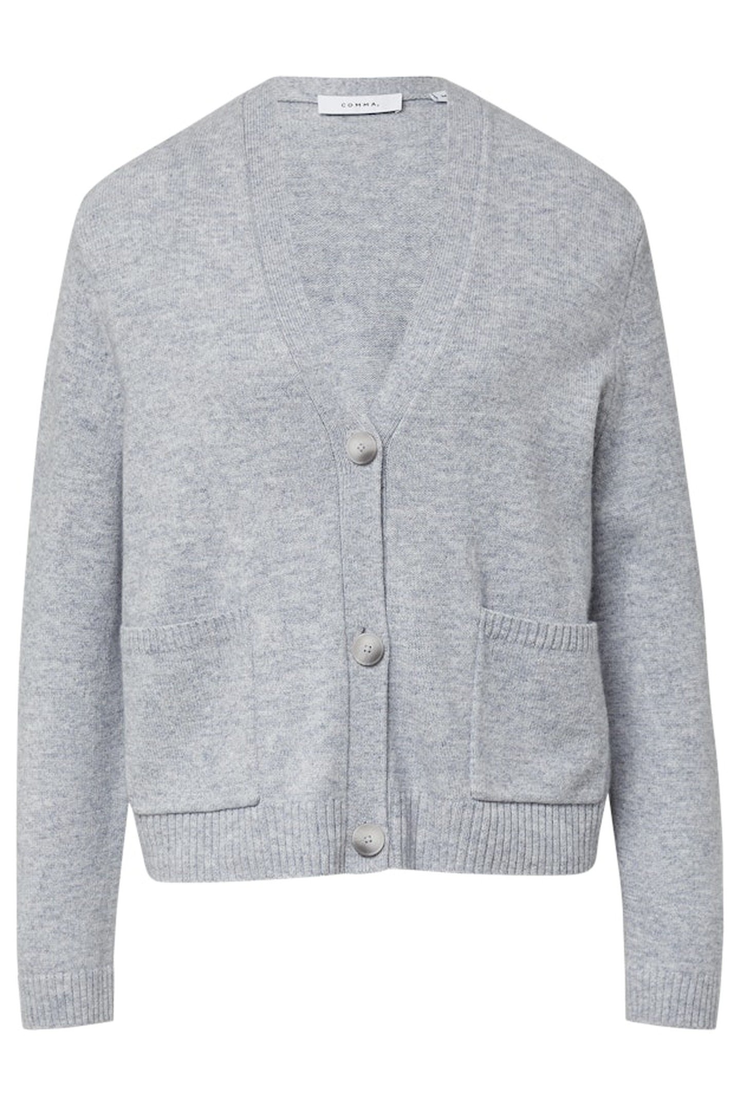 COMMA CARDIGAN LIGHT GREY 1