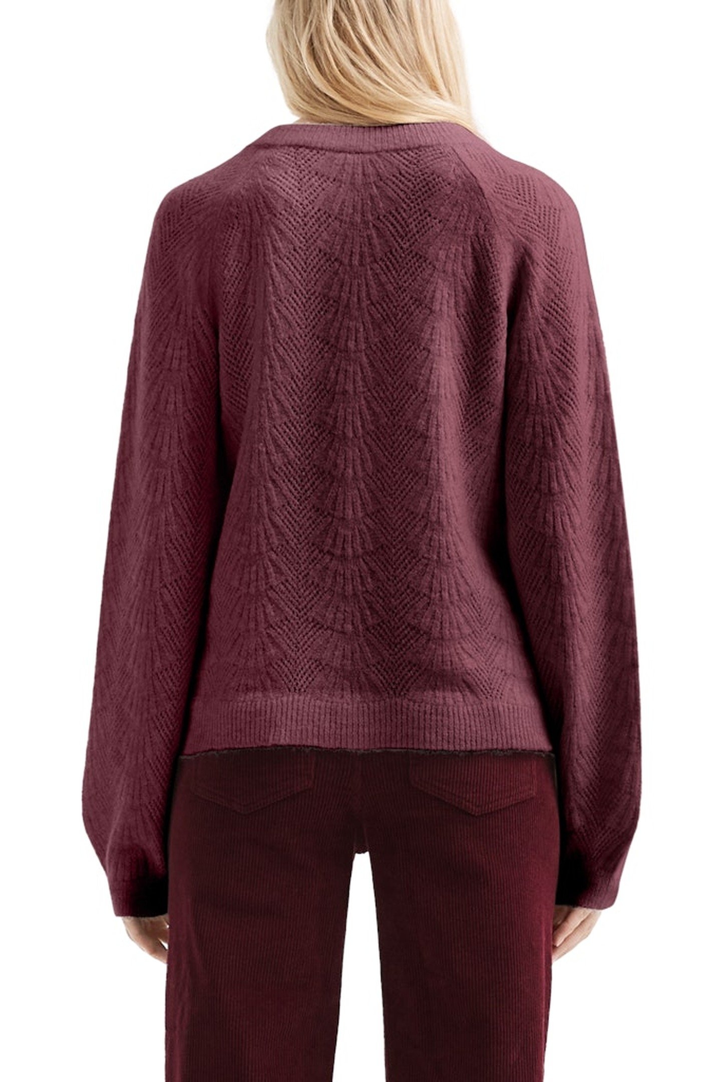 S.OLIVER-QS PULLOVER BURGUNDY 3