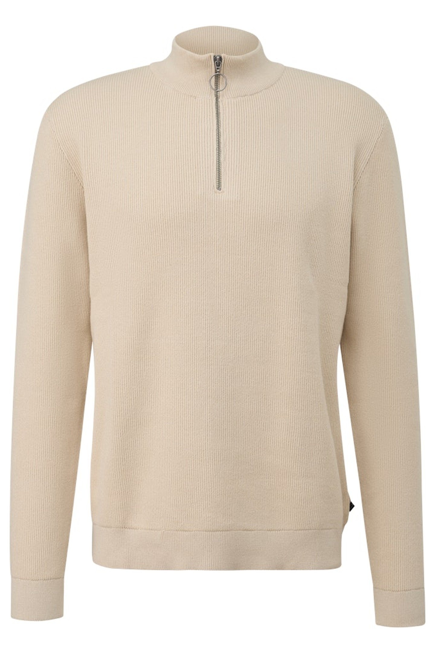 S.OLIVER-QS PULLOVER BEIGE 1