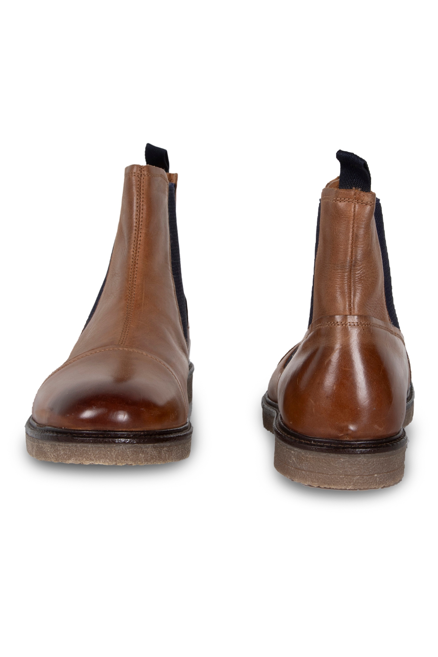 MASON CASUAL CHELSEA BOOTS CHESTNUT 3