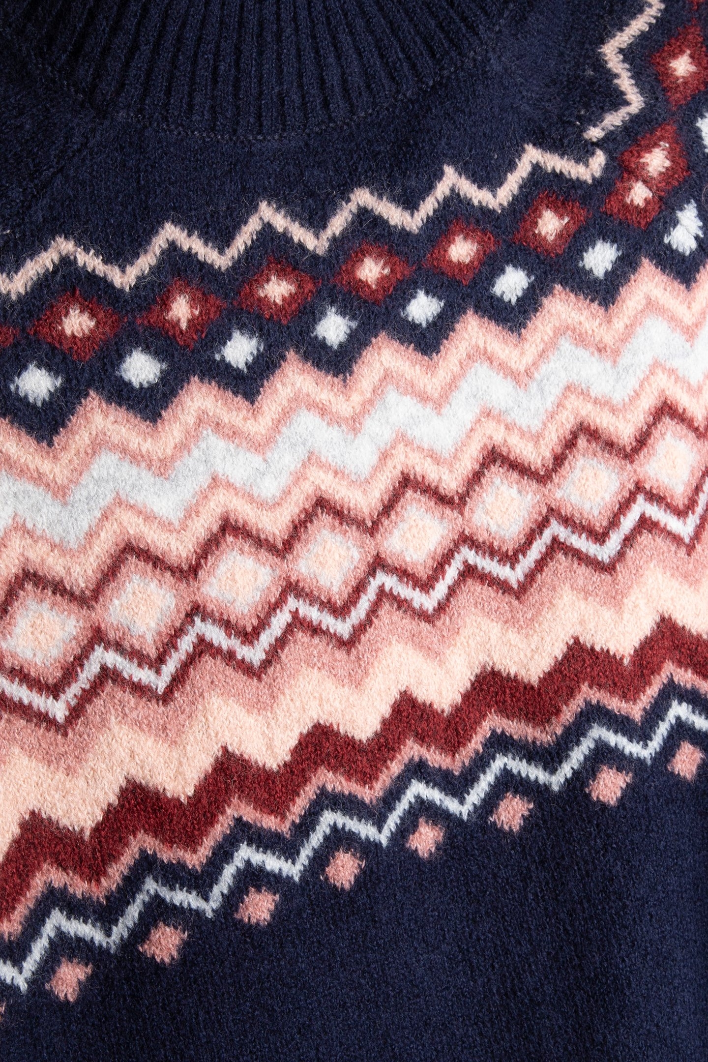 FAIRISLE JUMPER NAVY MULTI 4