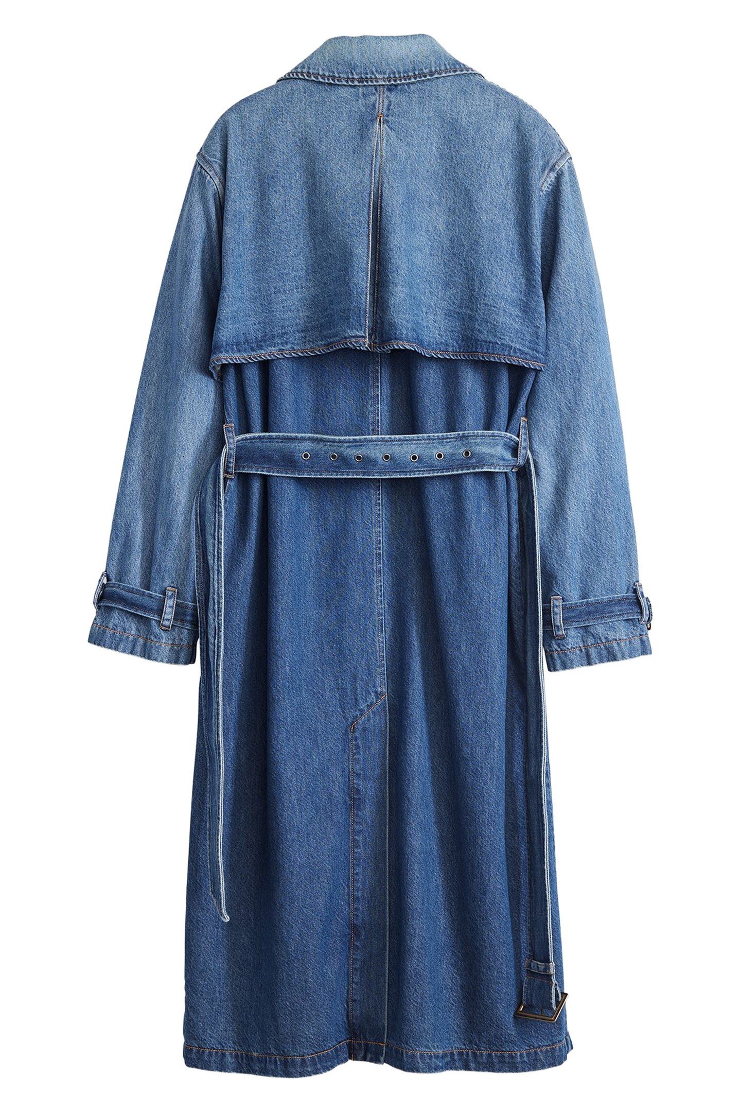 SPADE LIGHTWEIGHT TRENCH COAT DARK INDIGO 5