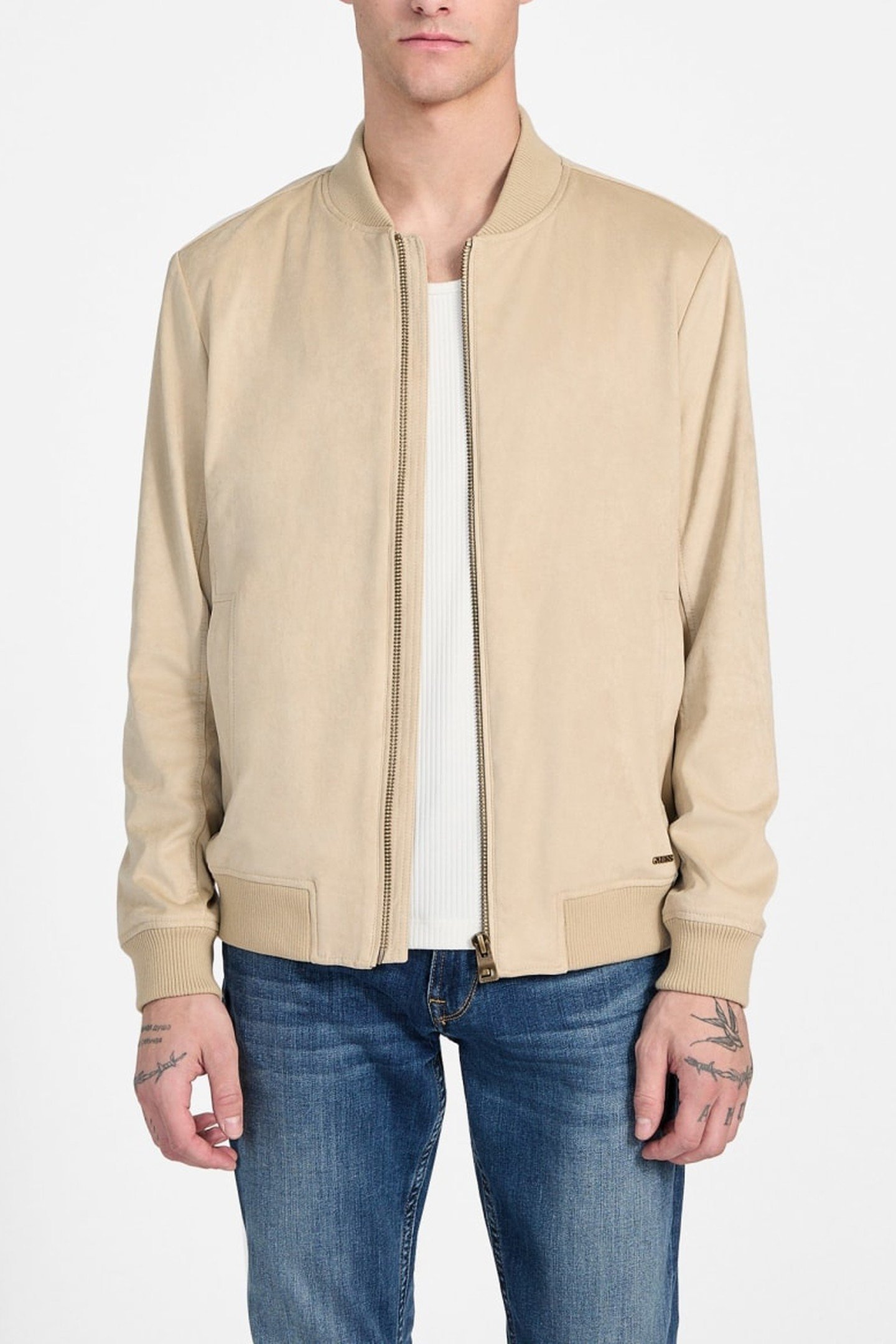 SUEDE BOMBER PROSECCO 6