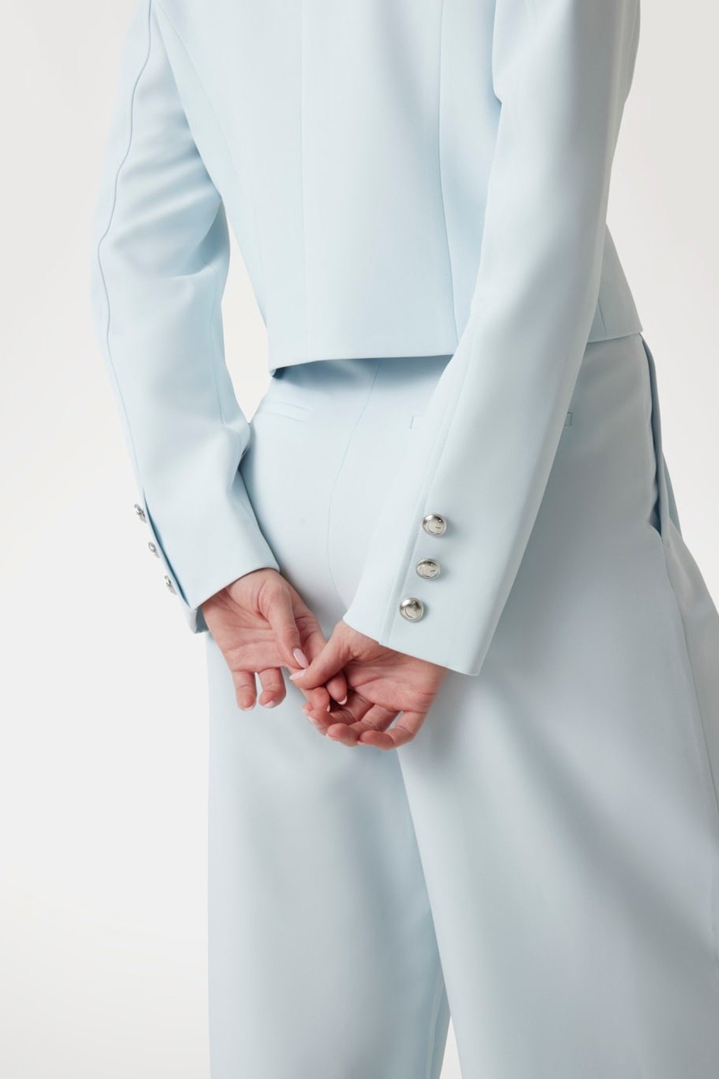 ANDREE CROP BLAZER SKY HIGH 6