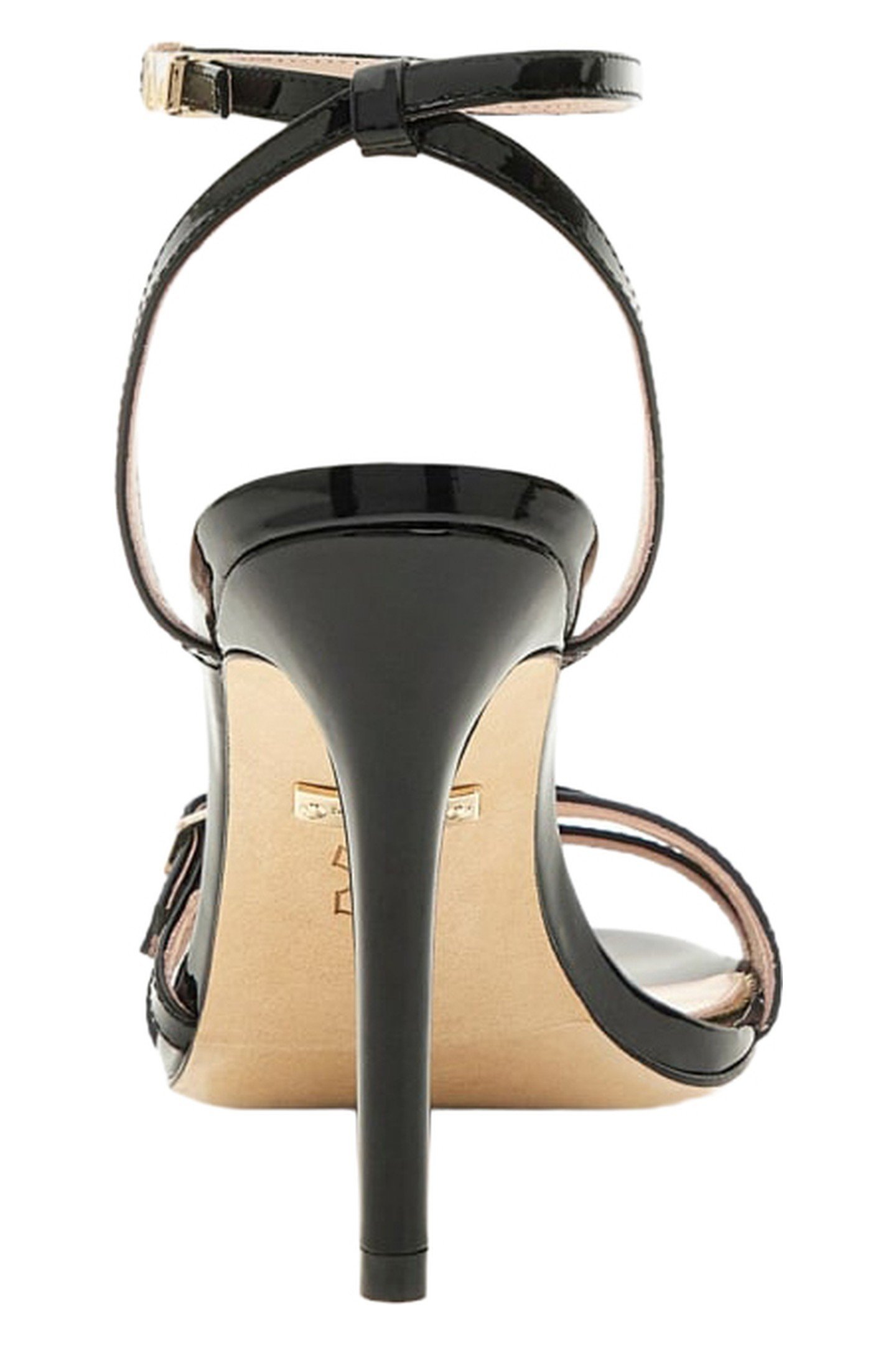 STRAPPY BUCKLE SANDA JET BLACK A996 2