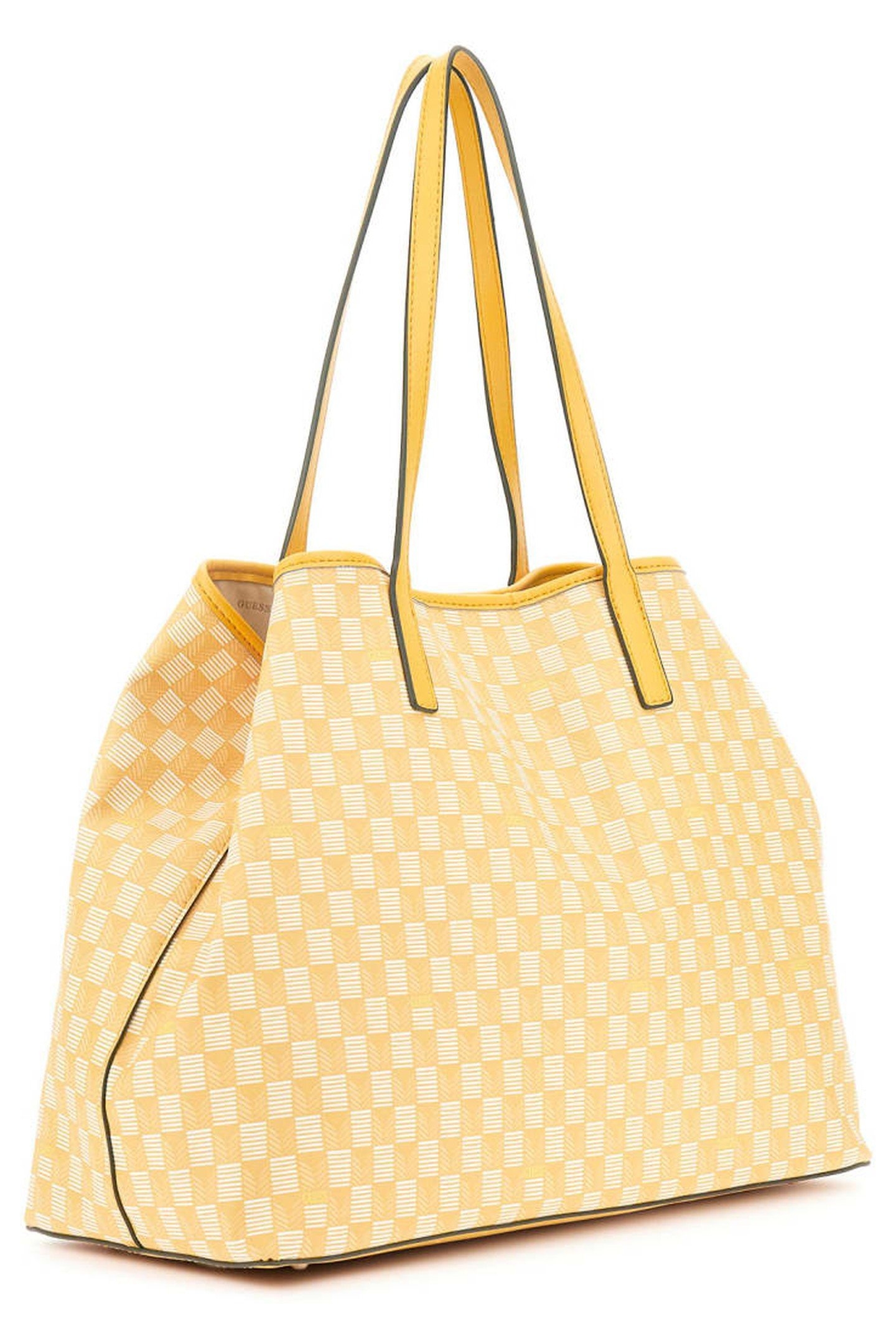 VIKKY II LARGE TOTE YELLOW LOGO 6