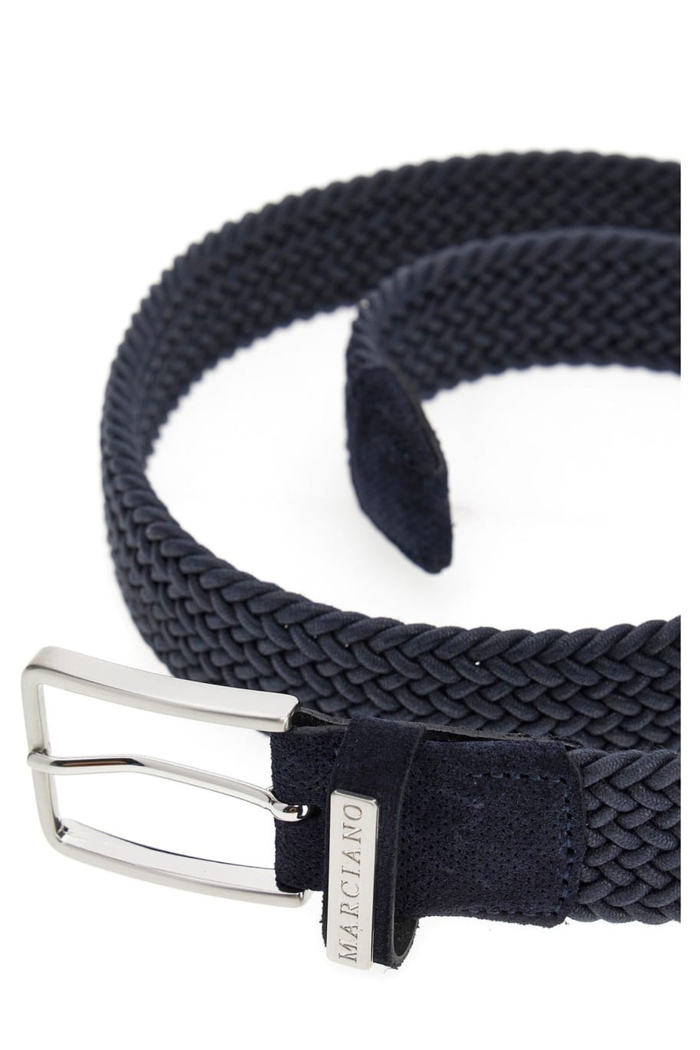 ELASTIC BRAIDED BELT NAVY SEA 6