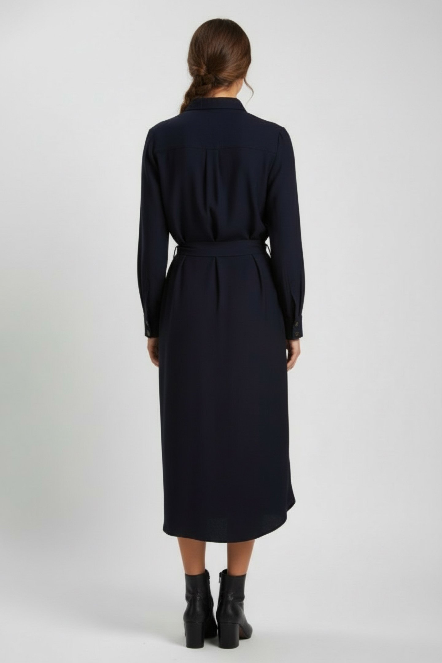 MONTALF DRESS MIDNIGHT NAVY 2