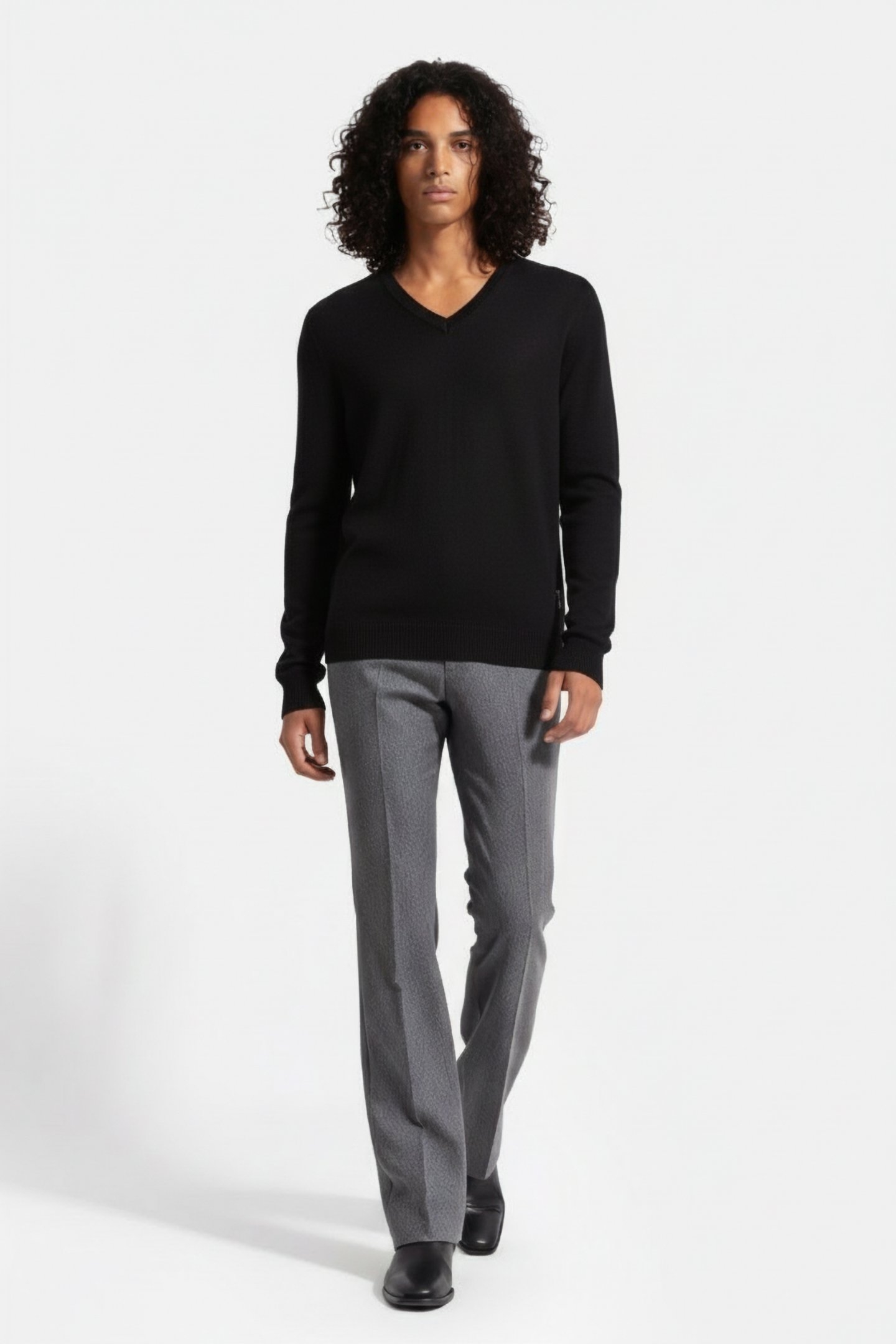 MOREALF KNIT BLACK 1