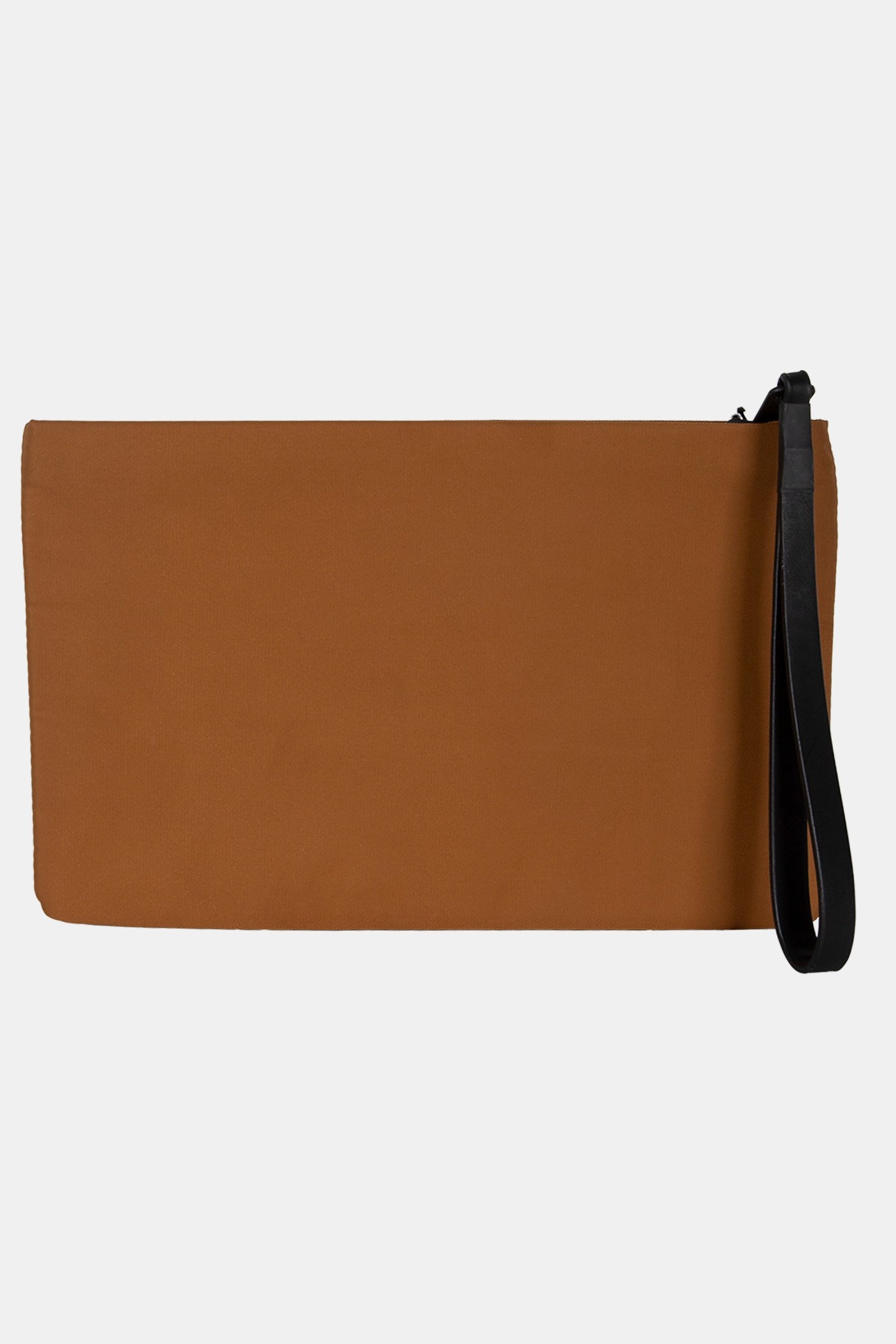 LUPITAALF CLUTCH W/ MESSAGE CINNAMON 3