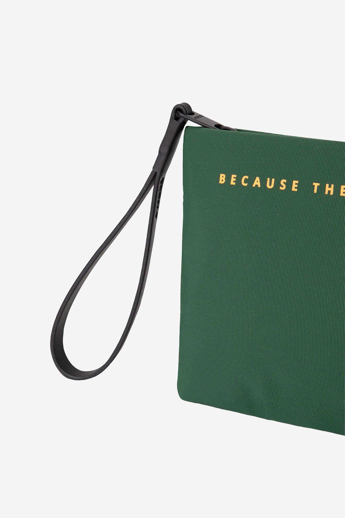 LUPITAALF CLUTCH WITH MESSAGE URBAN GREEN 4