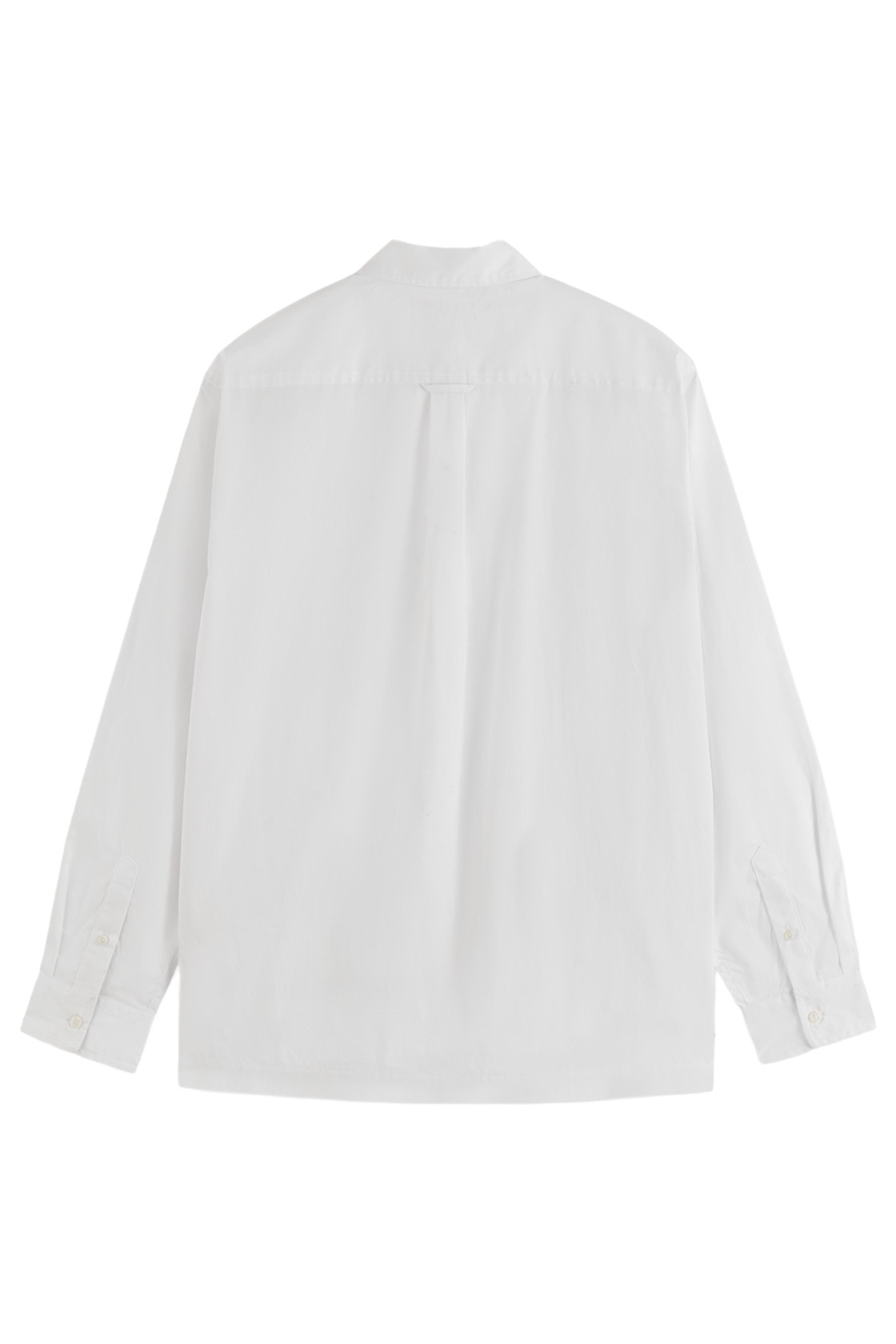 CORE - THE FREE SPIRIT PEACE BIRD POPLIN SHIRT WHITE 3