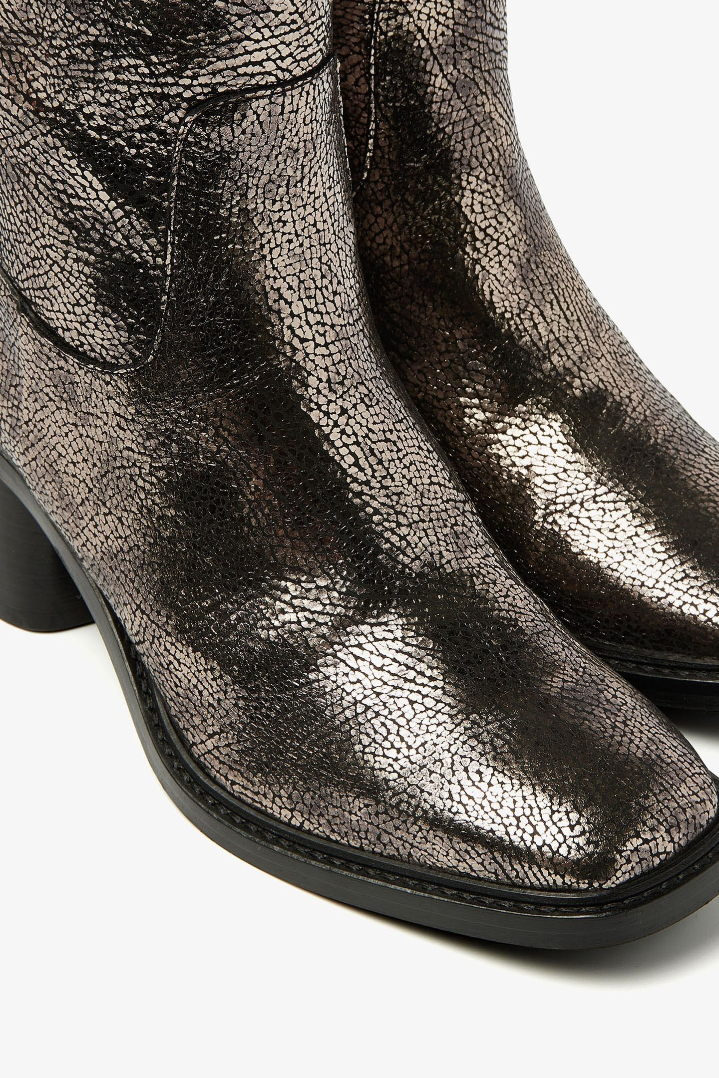 ZOEY CADE ANKLE BOOTS METALLIC 4
