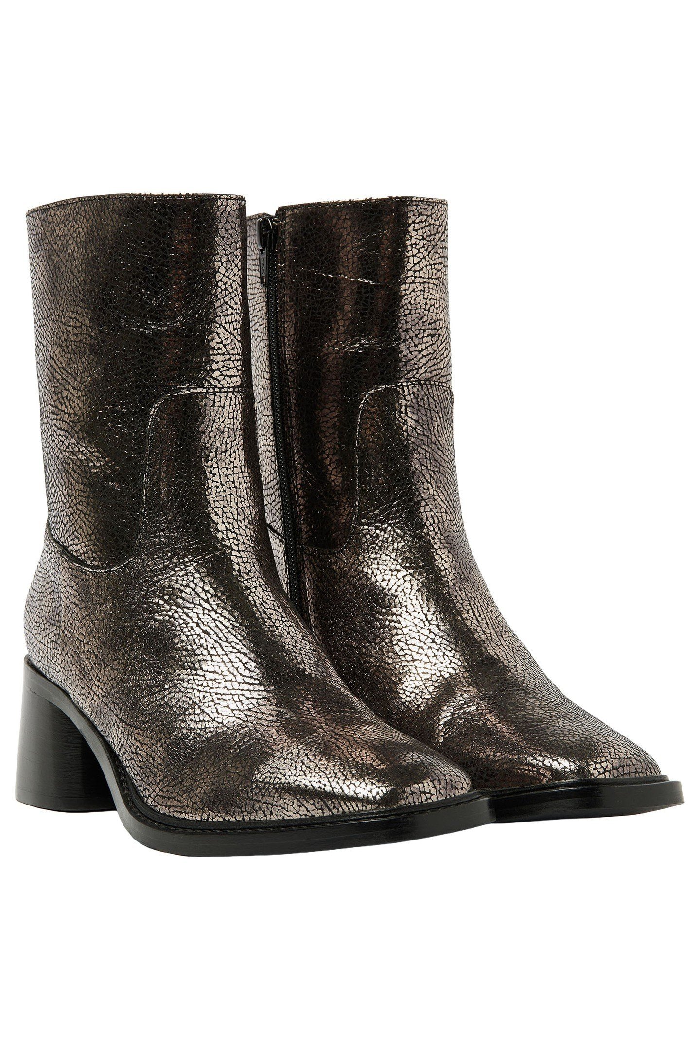 ZOEY CADE ANKLE BOOTS METALLIC 1