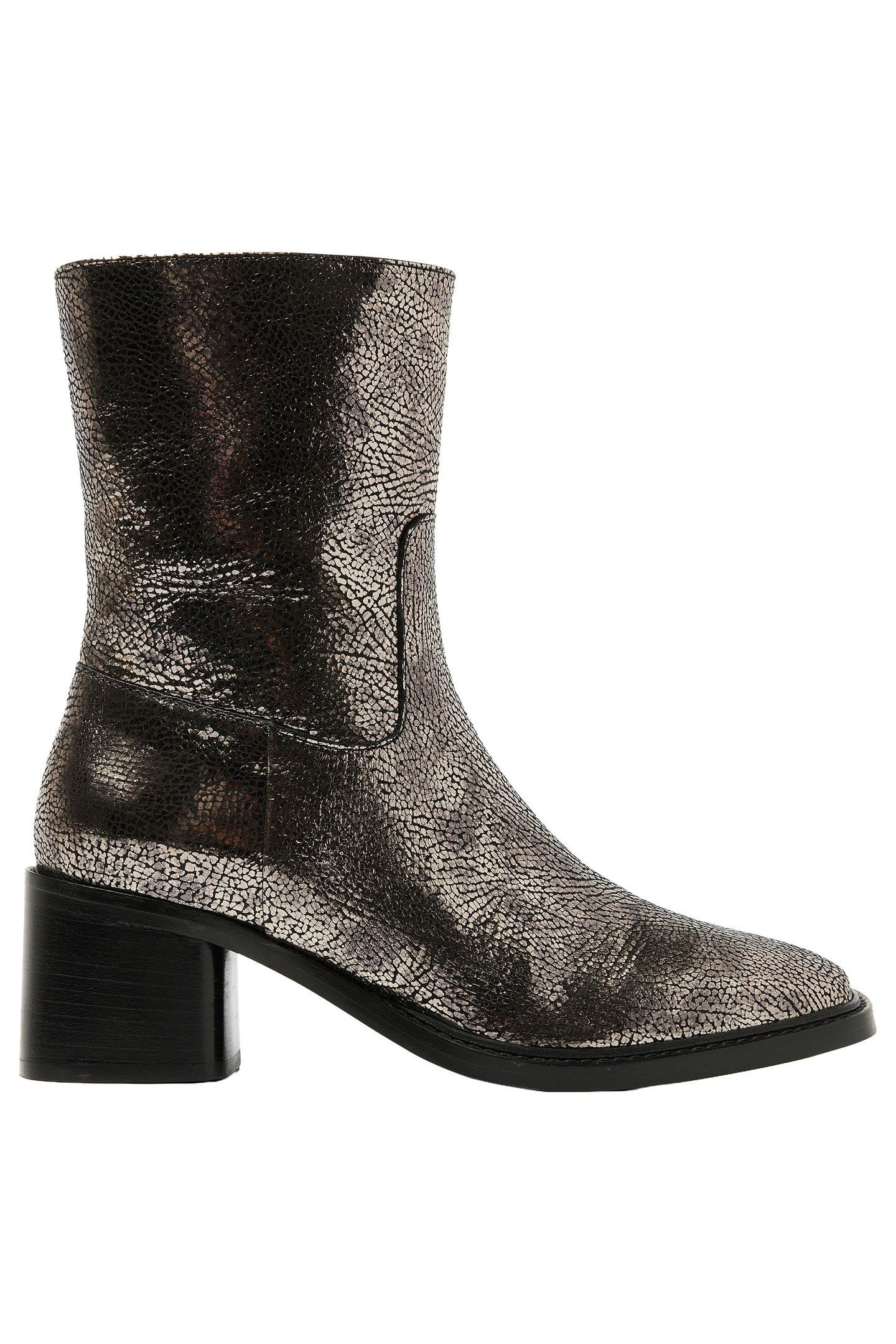 ZOEY CADE ANKLE BOOTS METALLIC 6