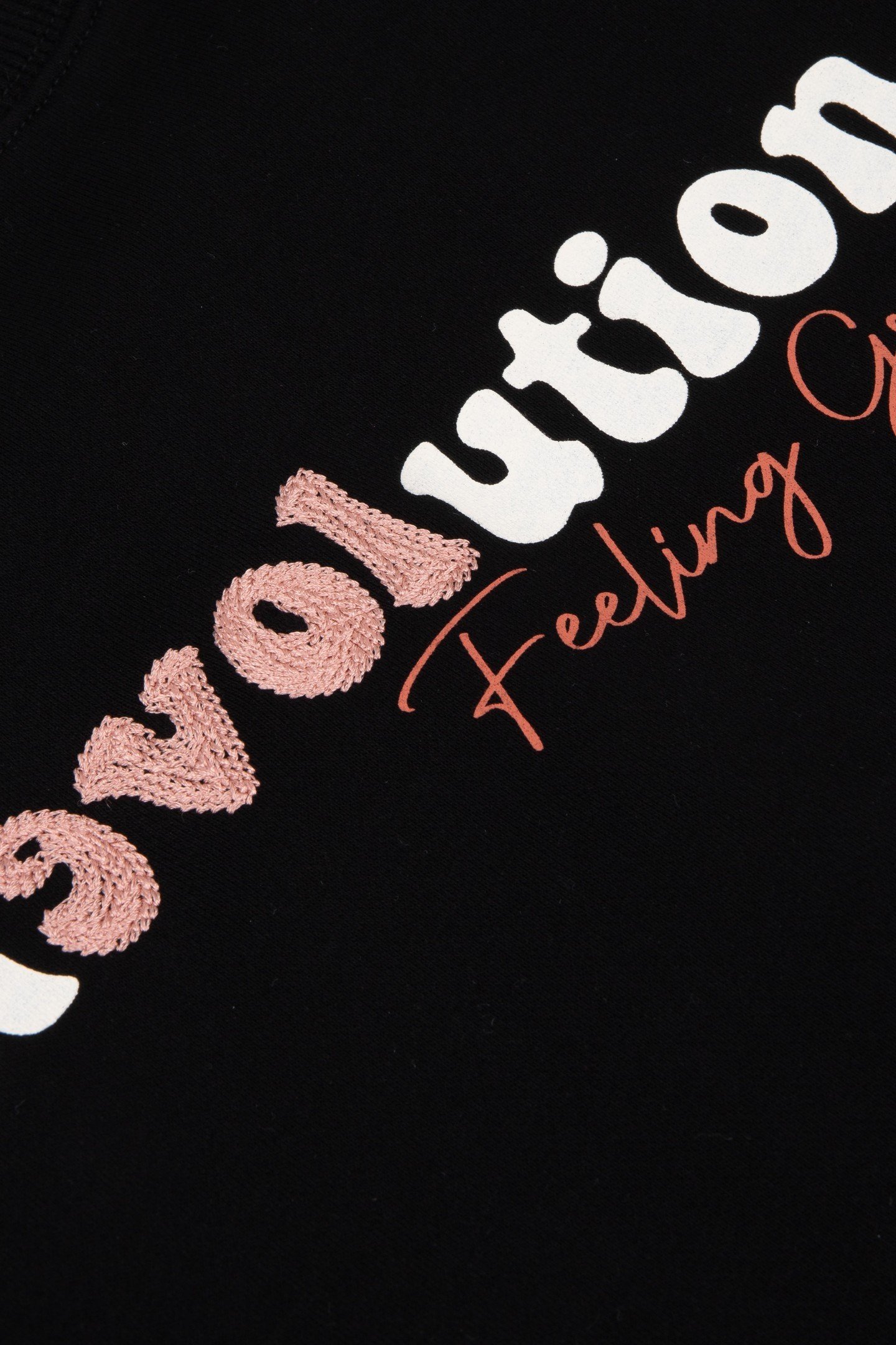 SWEATER FANCY SHOULDER BLACK 3