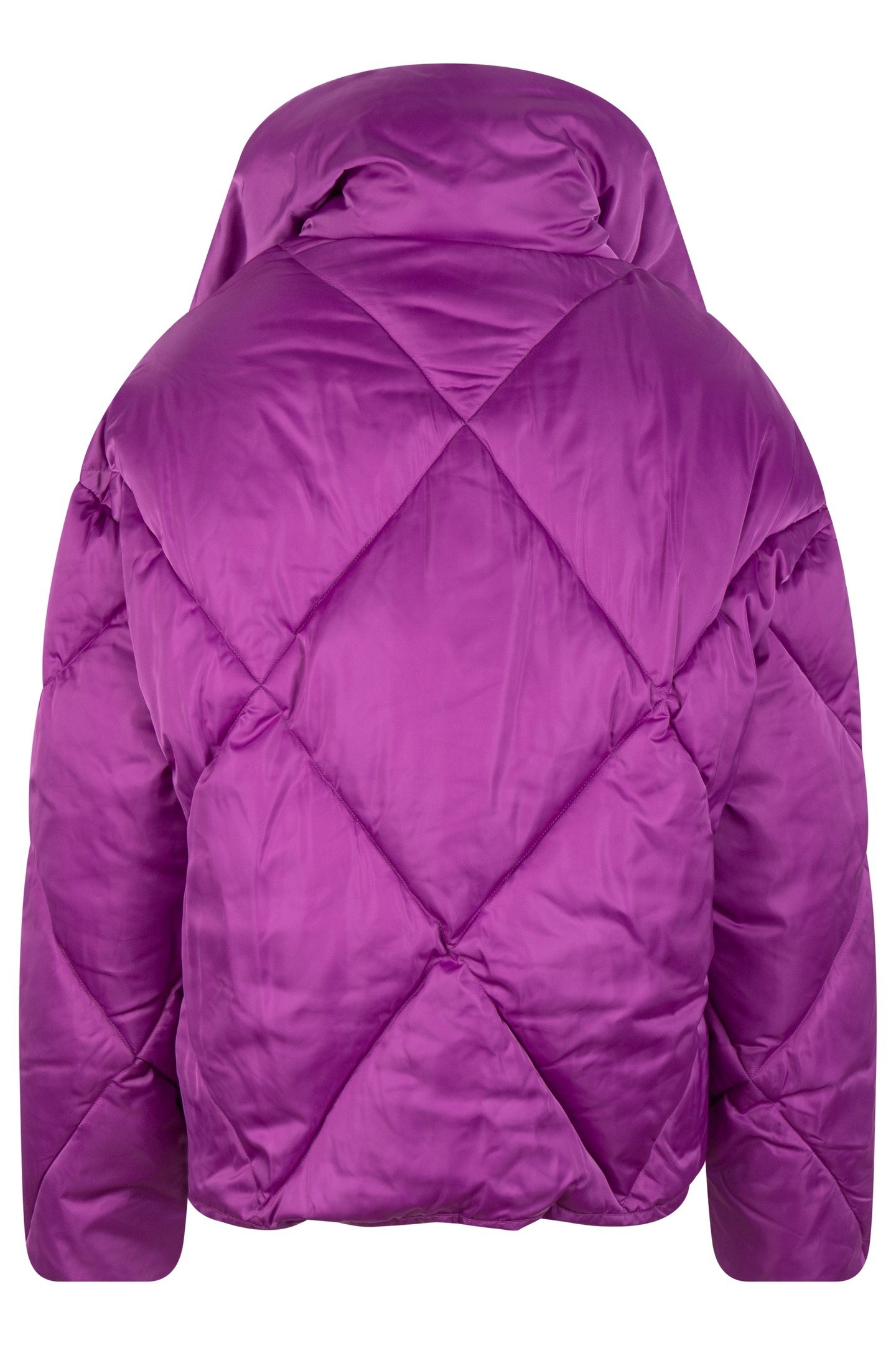 COAT SHORT QUILTED VIOLET 6