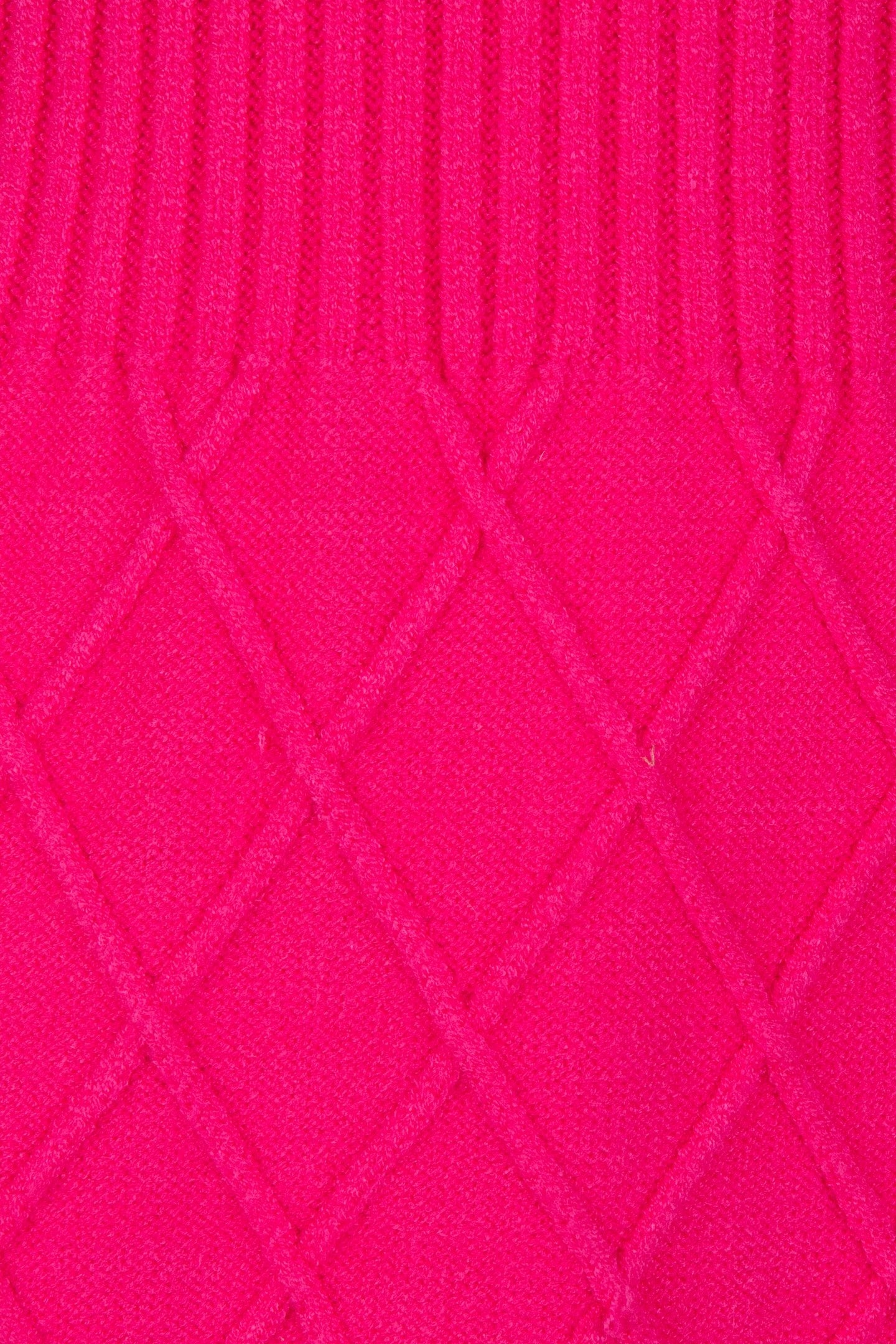 DRESS RIB & PATTERN FUCHSIA 6
