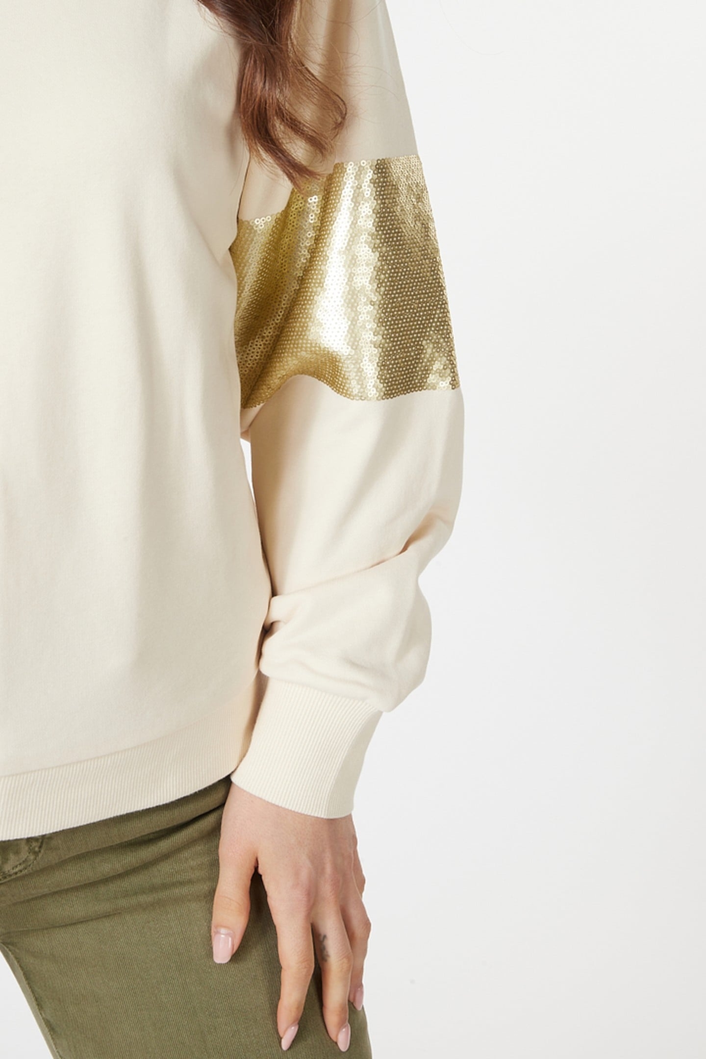 SWEATER SEQUINS BEIGE 6