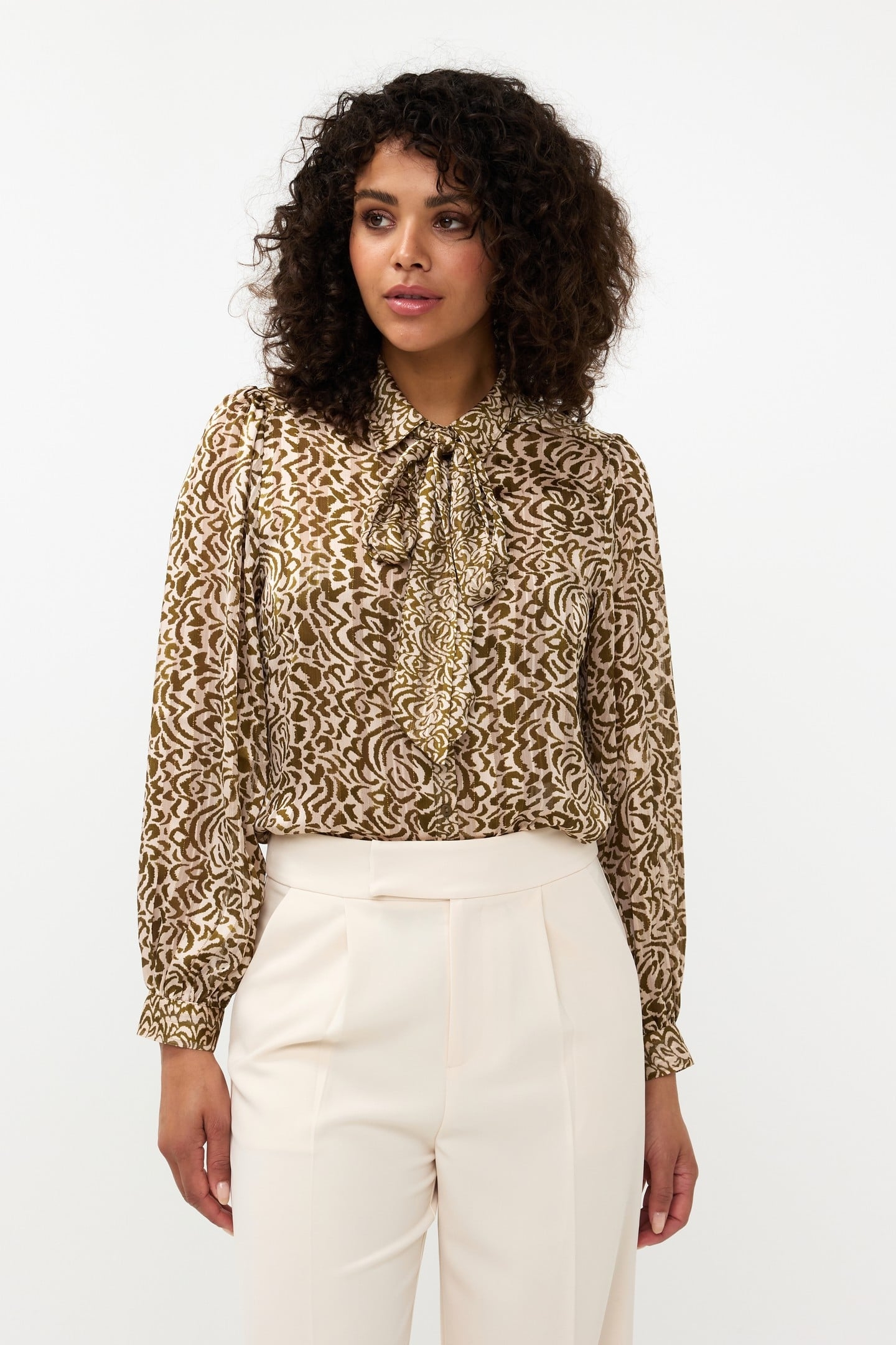 BLOUSE BOW DIMENSION PRINT PRINT 2