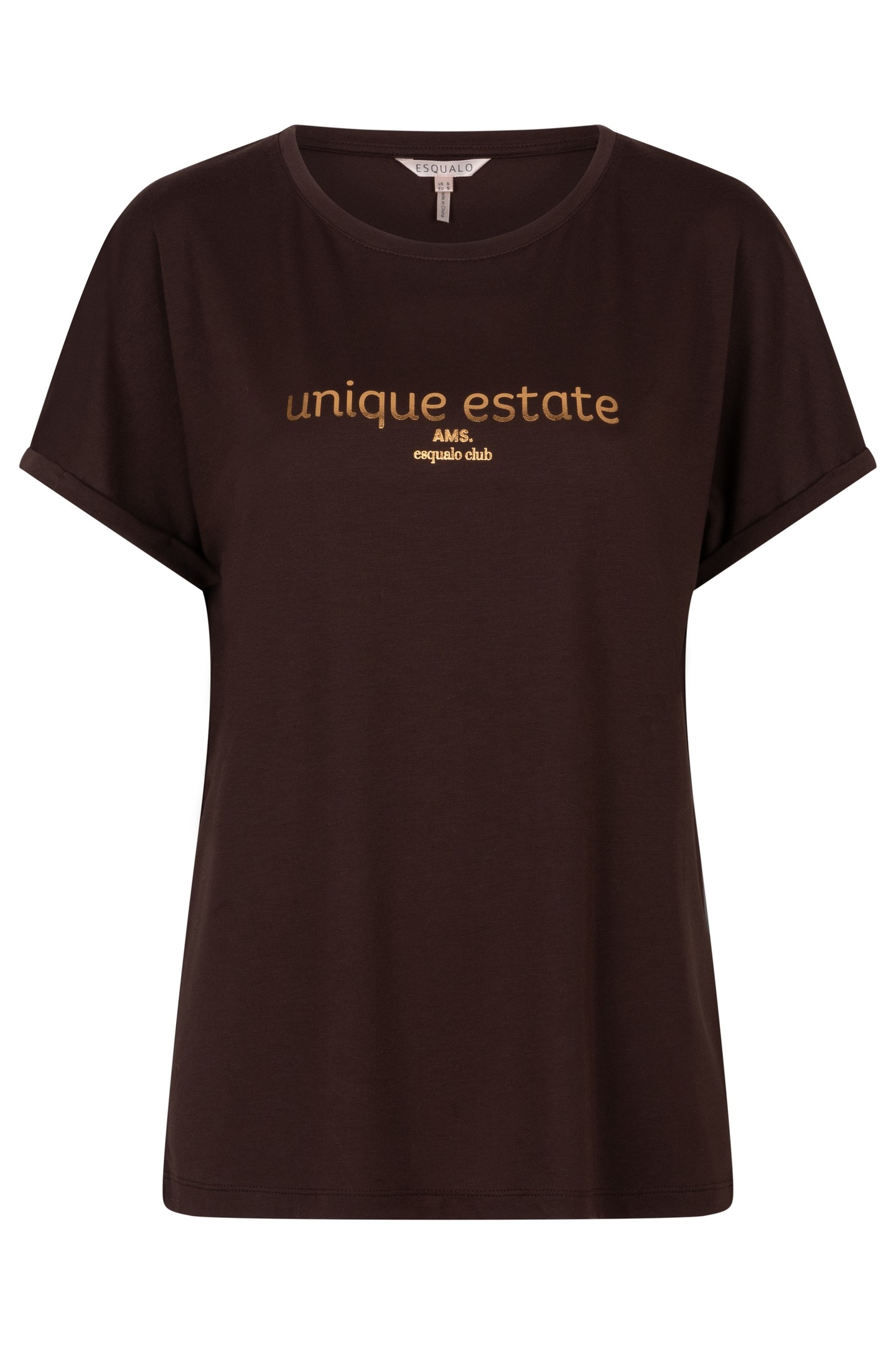 T-SHIRT "ESTATE" MODAL CHOCOLATE 3