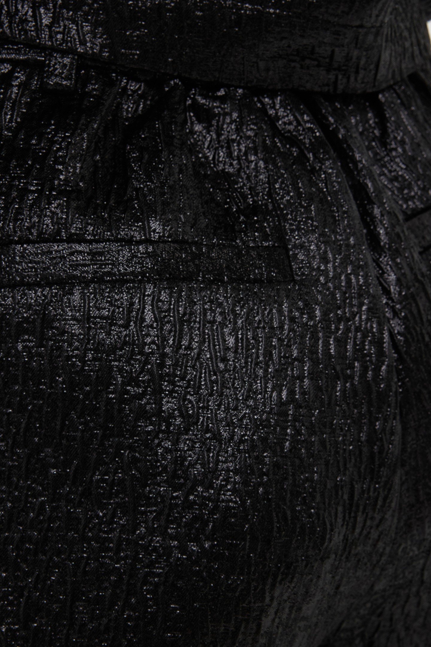 SHORTS METALLIC BLACK 7