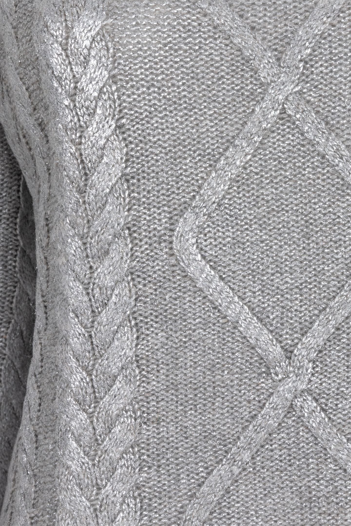 SWEATER CABLE FOIL SILVER 7