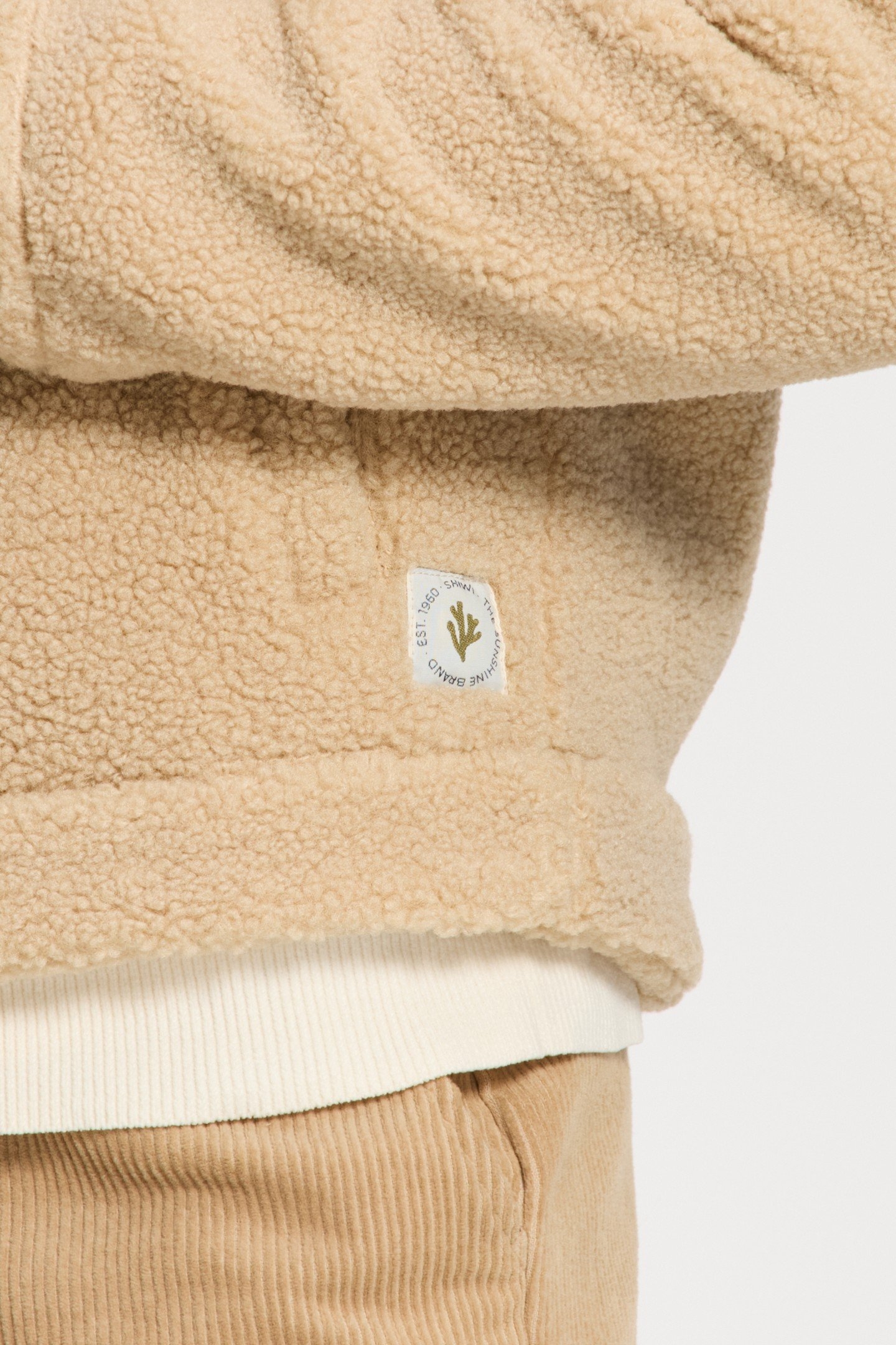 SYD TEDDY JACKET BEIGE CLAY 7