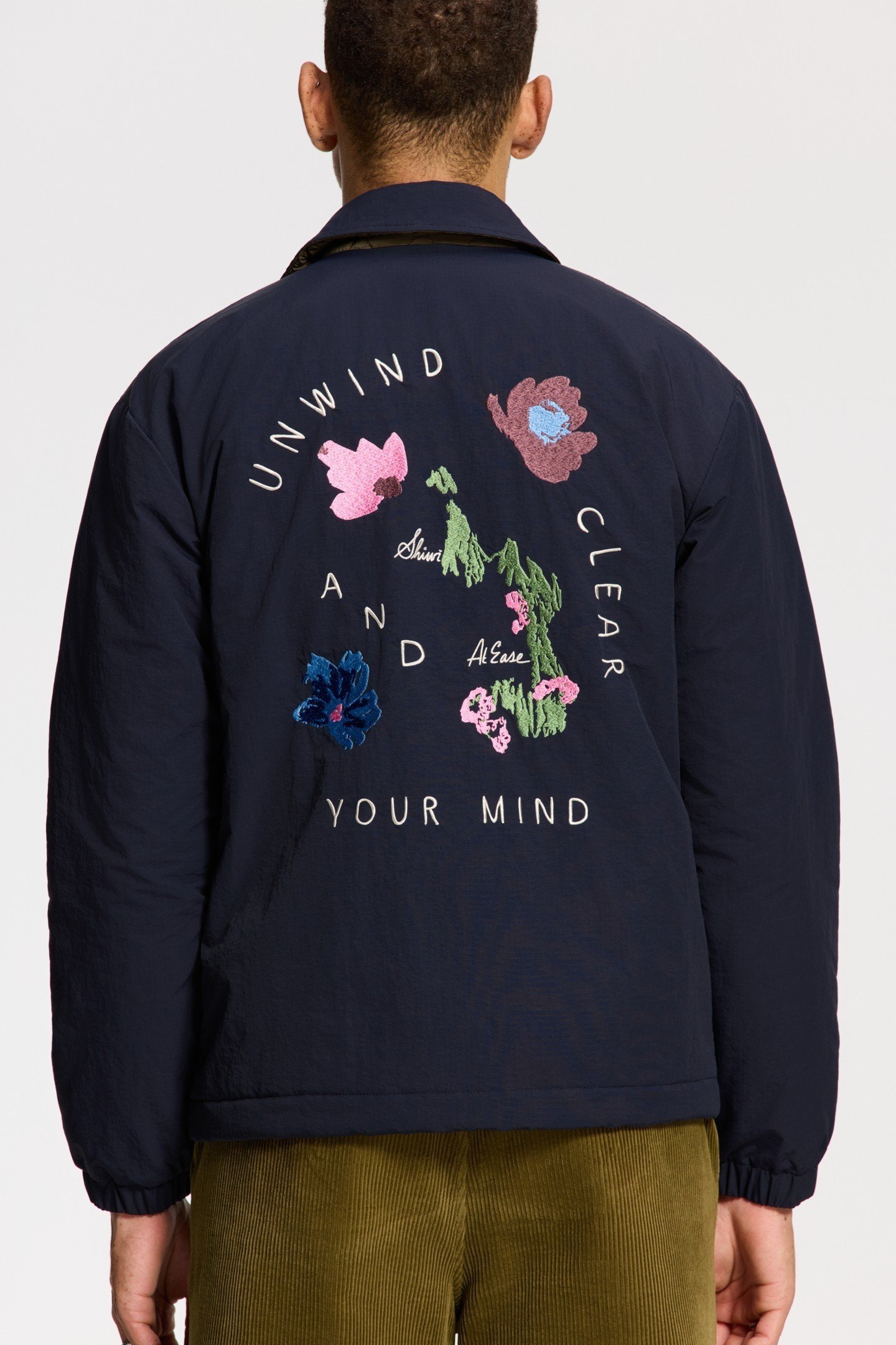 OTIS PADDED JACKET SHIWI UNWIND BLUE DARK NAVY 6