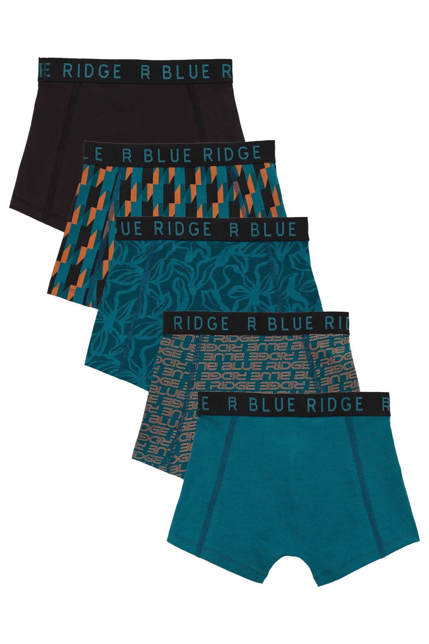 BOYS TRUNK GREEN BLUE 2