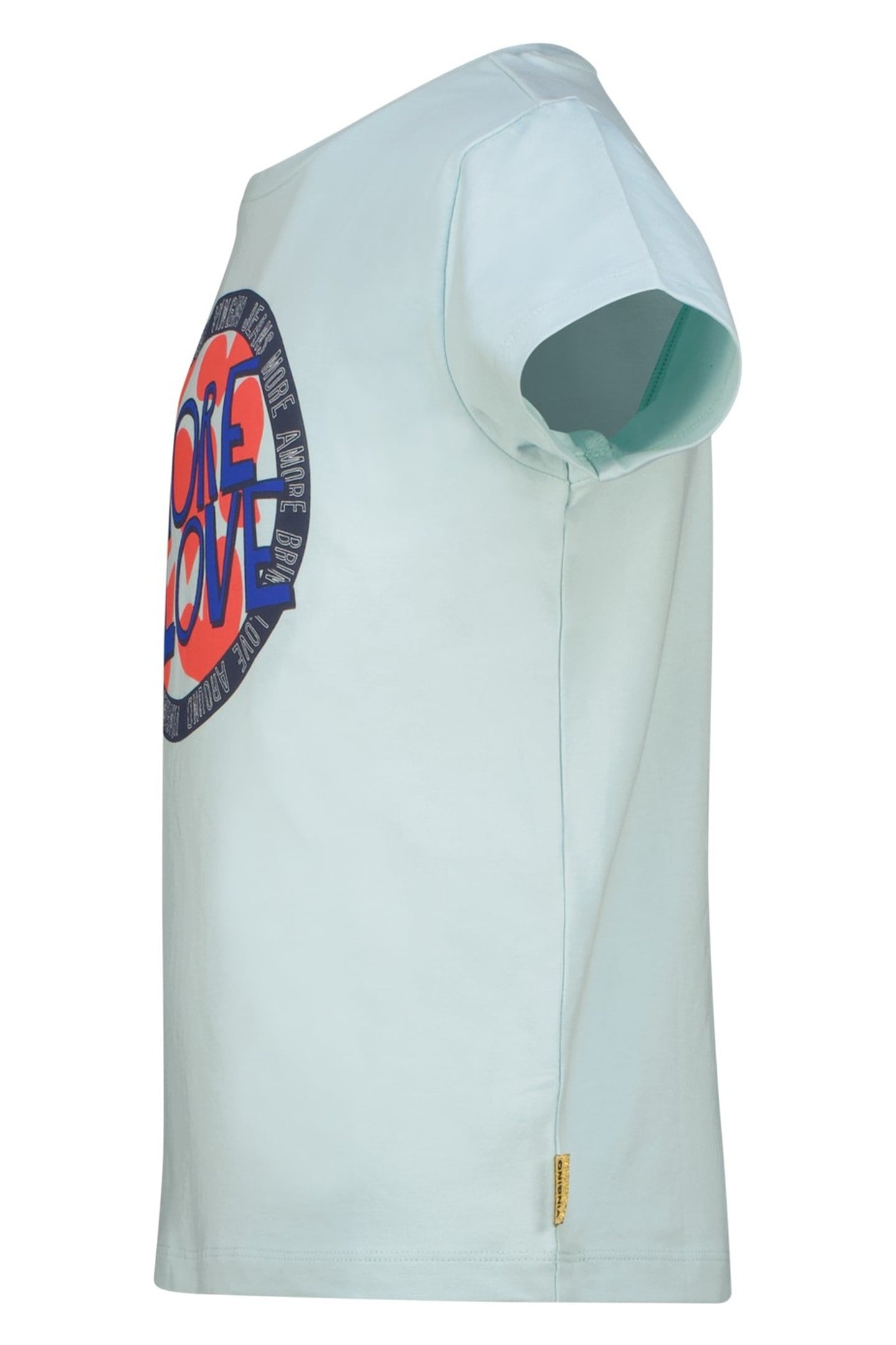 GIRLS HAMINE T-SHIRT POWDER BLUE 3