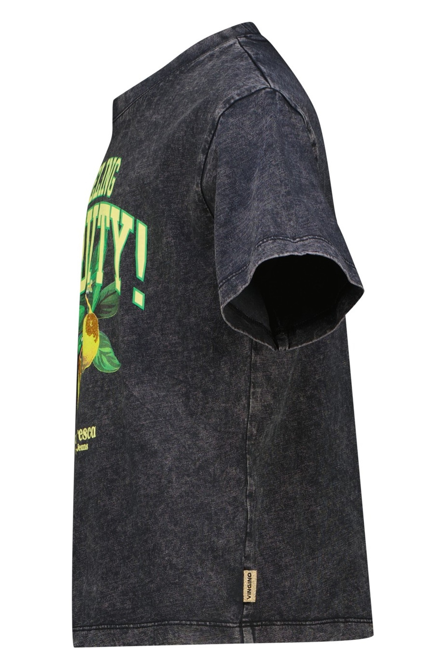 GIRLS HEIKE T-SHIRT WASHED BLACK 3