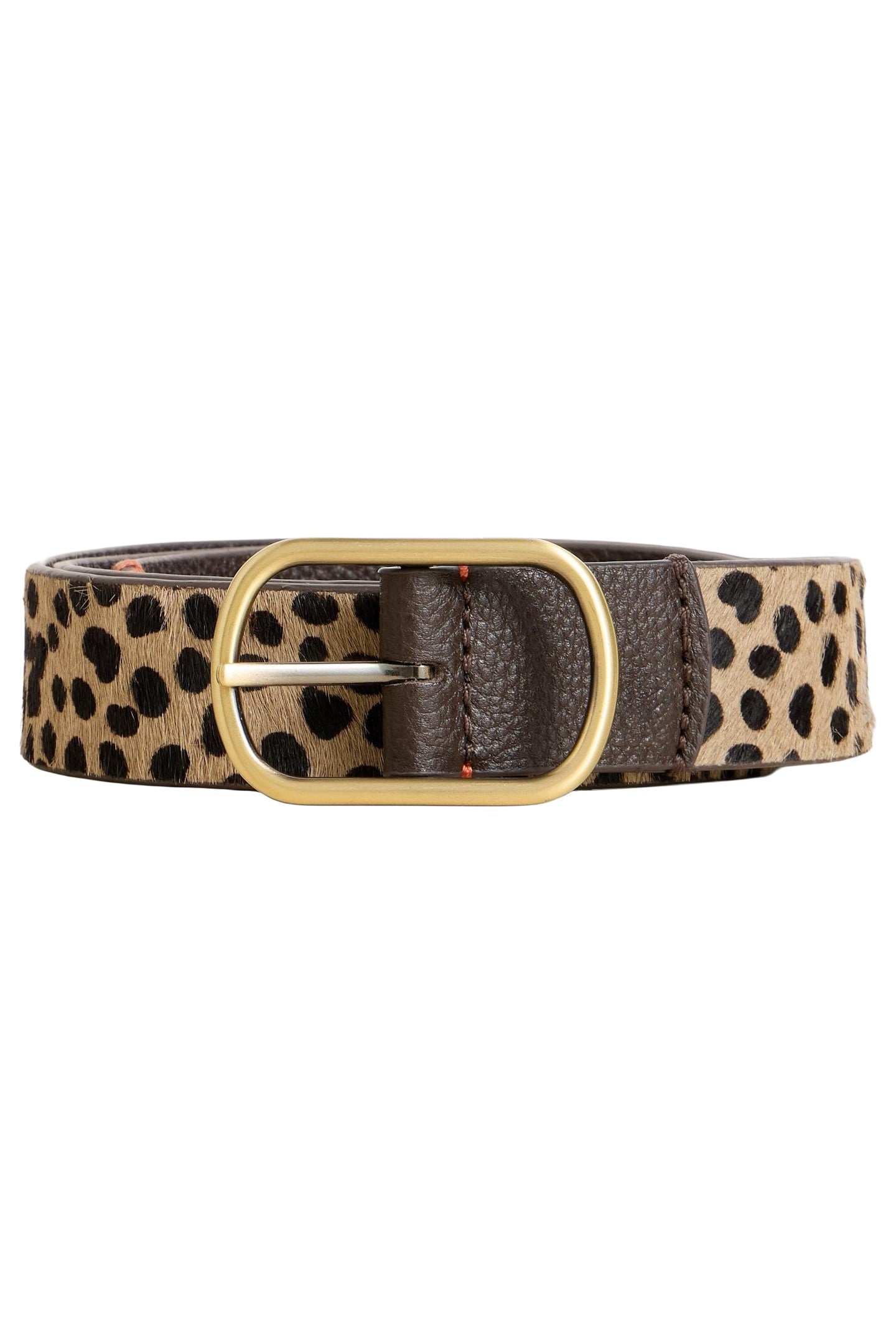REVERSIBLE LEATHER BELT NATURAL MULTI 2