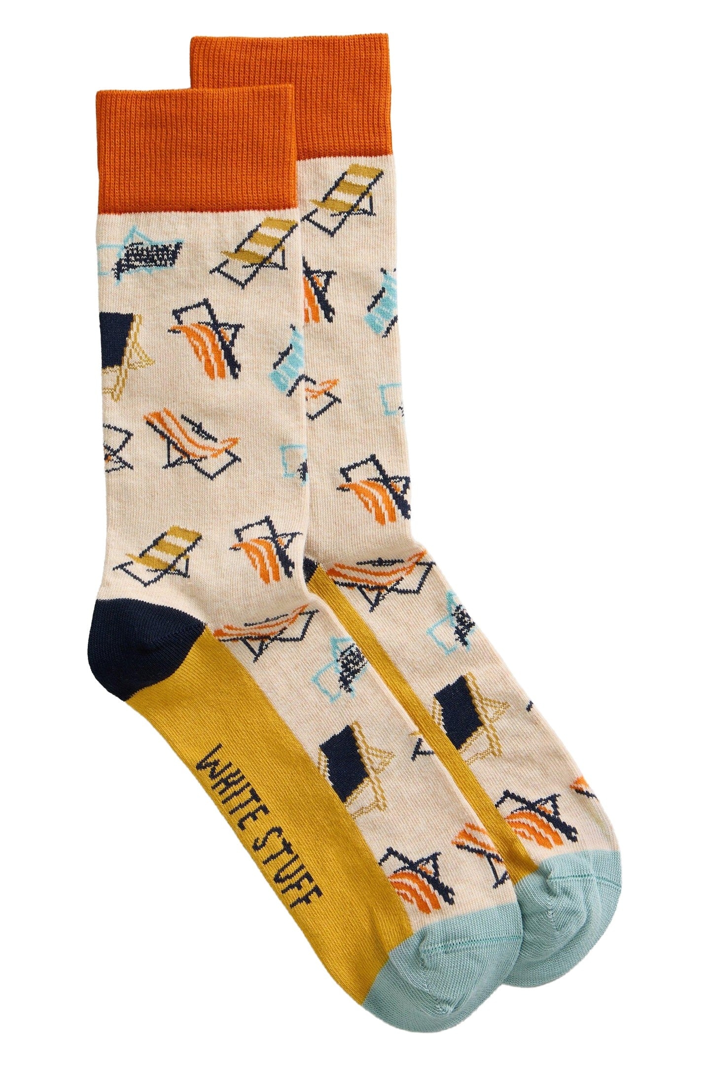 TAKE IT EASY ANKLE SOCK NATURAL MULTI 1