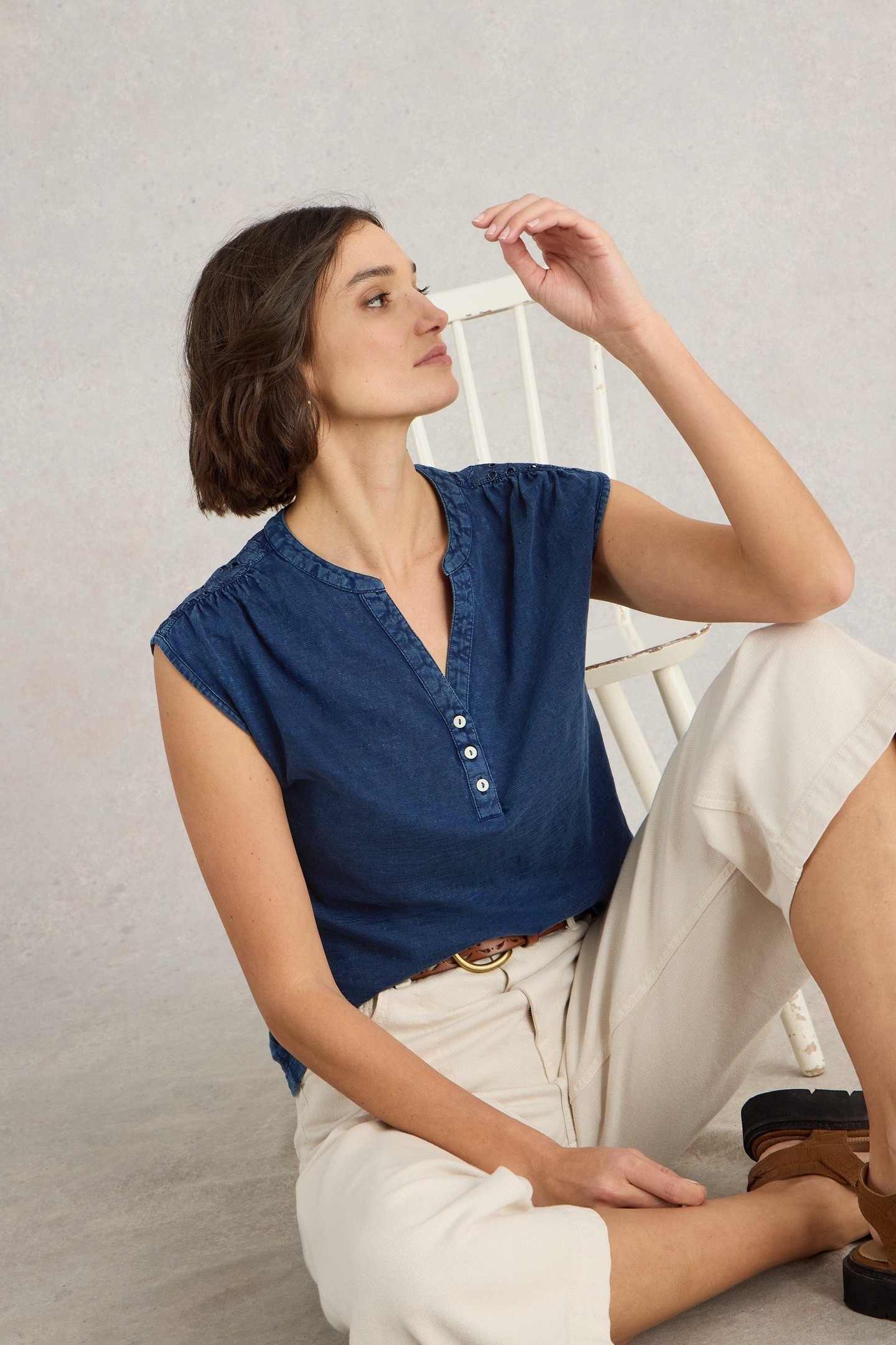 DINA TANK INDIGO BLUE 6