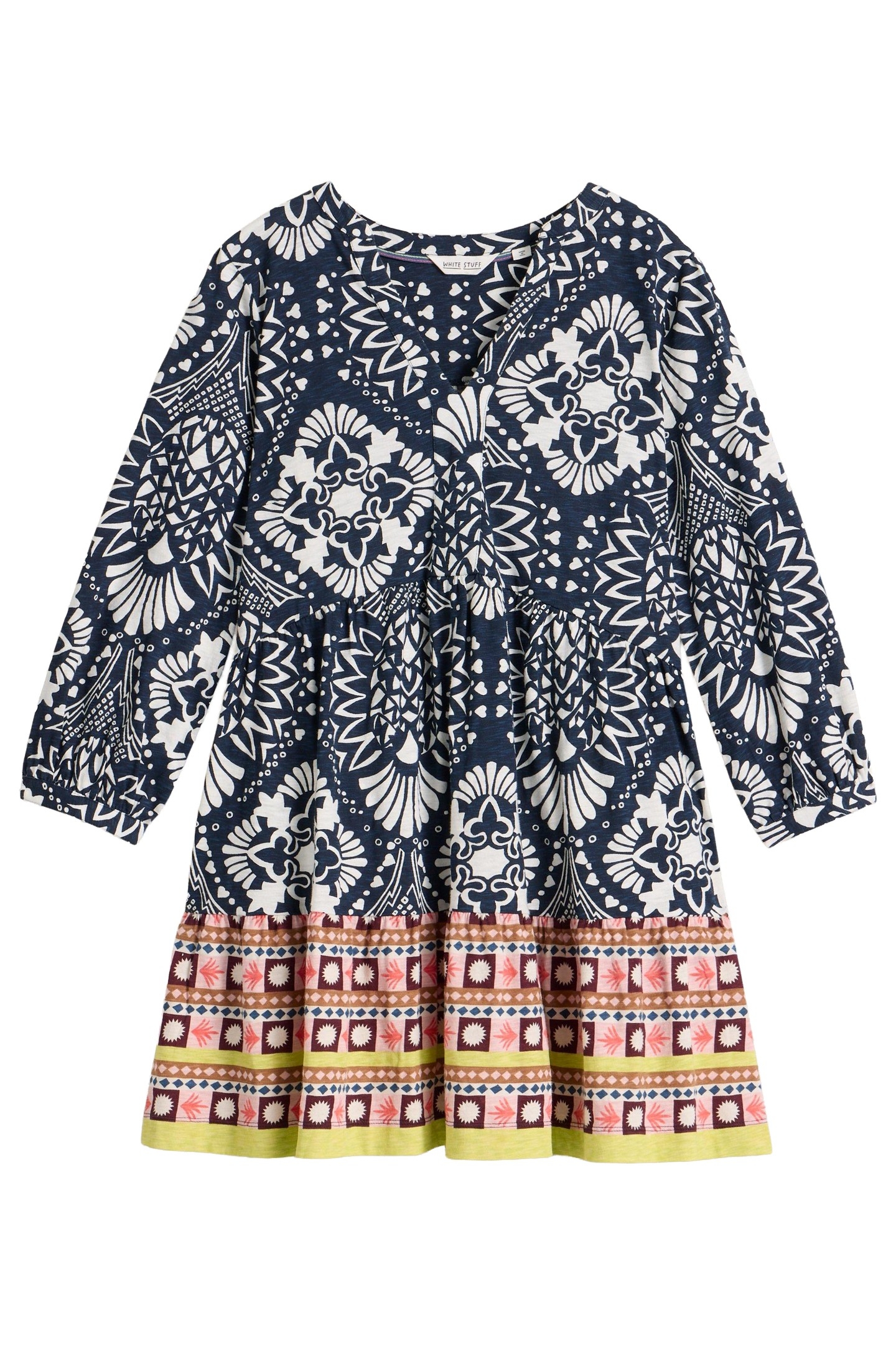 MARTA TUNIC NAVY MULTI 4
