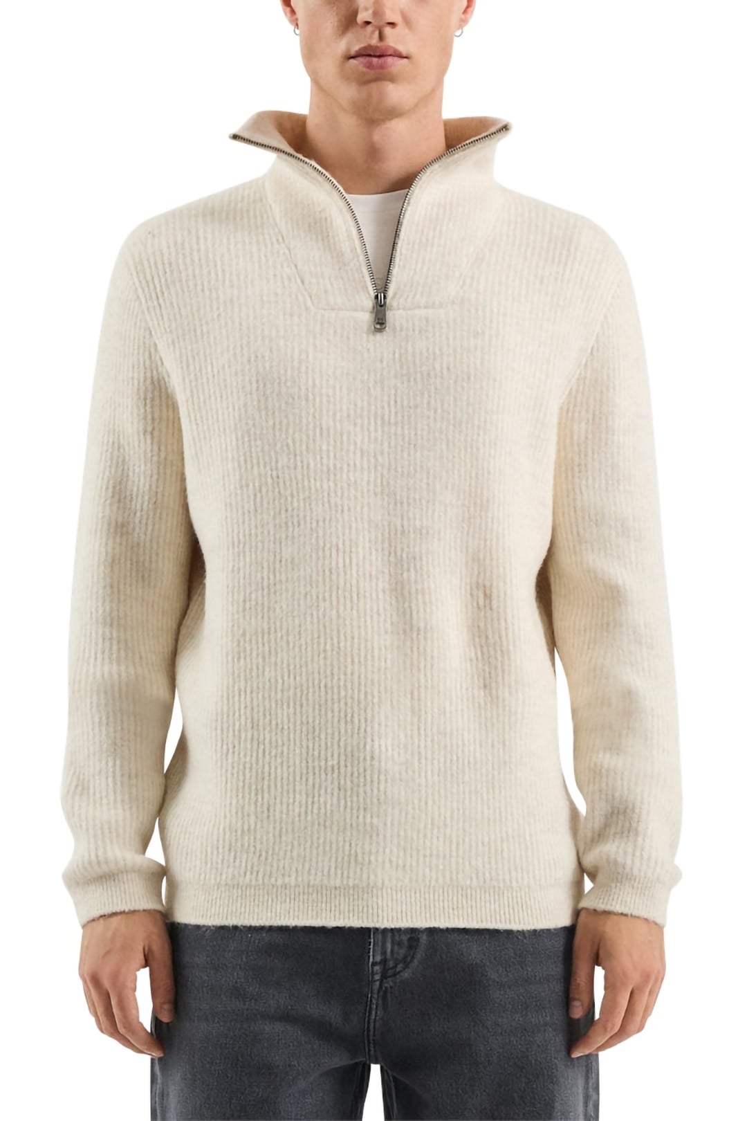 S.OLIVER-QS PULLOVER OFFWHITE 1